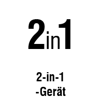 Eigenschaft - 2-In-1-Geraet