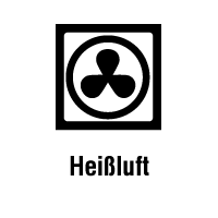 Eigenschaft - Heissluft