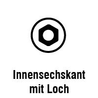 Eigenschaft - Innensechskant-Loch