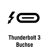 Eigenschaft - Thunderbolt-3-Buchse
