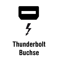 Eigenschaft - Thunderbolt-Buchse