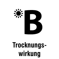 Eigenschaft - Trocknungswirkung-B