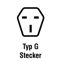 Eigenschaft - Typ-G-Stecker