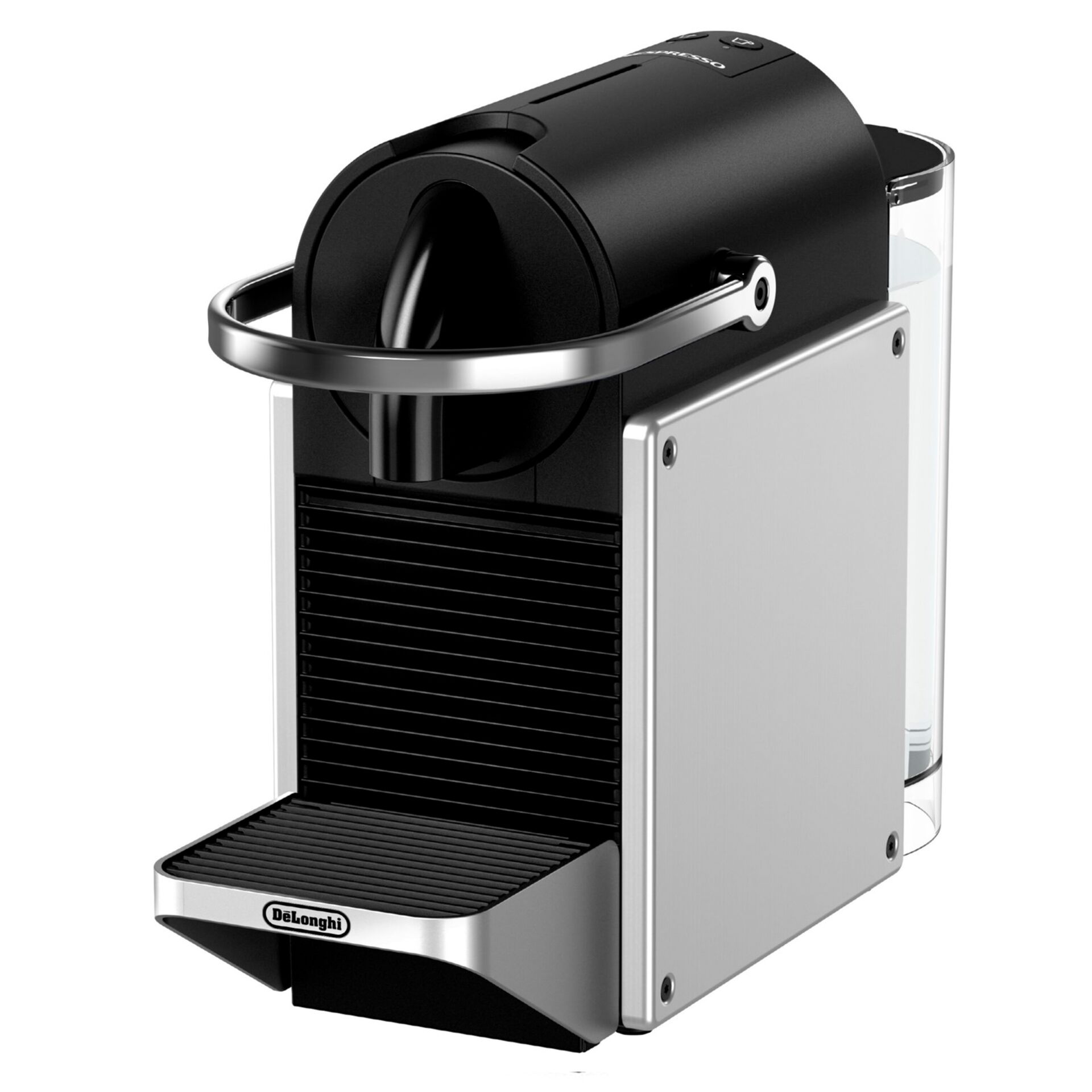 Kaffeemaschine, Kapselsystem, Espressomaschine, Kaffeevollautomat, DeLonghi, Kaffeemaschine, Kaffeevollautomat, Kapselmaschine, Schwarz, Schlitzf бур, Kaffeeautomat, Kaffeevollautomat, Espresso-Maschine, Mikromodus, Aluminium