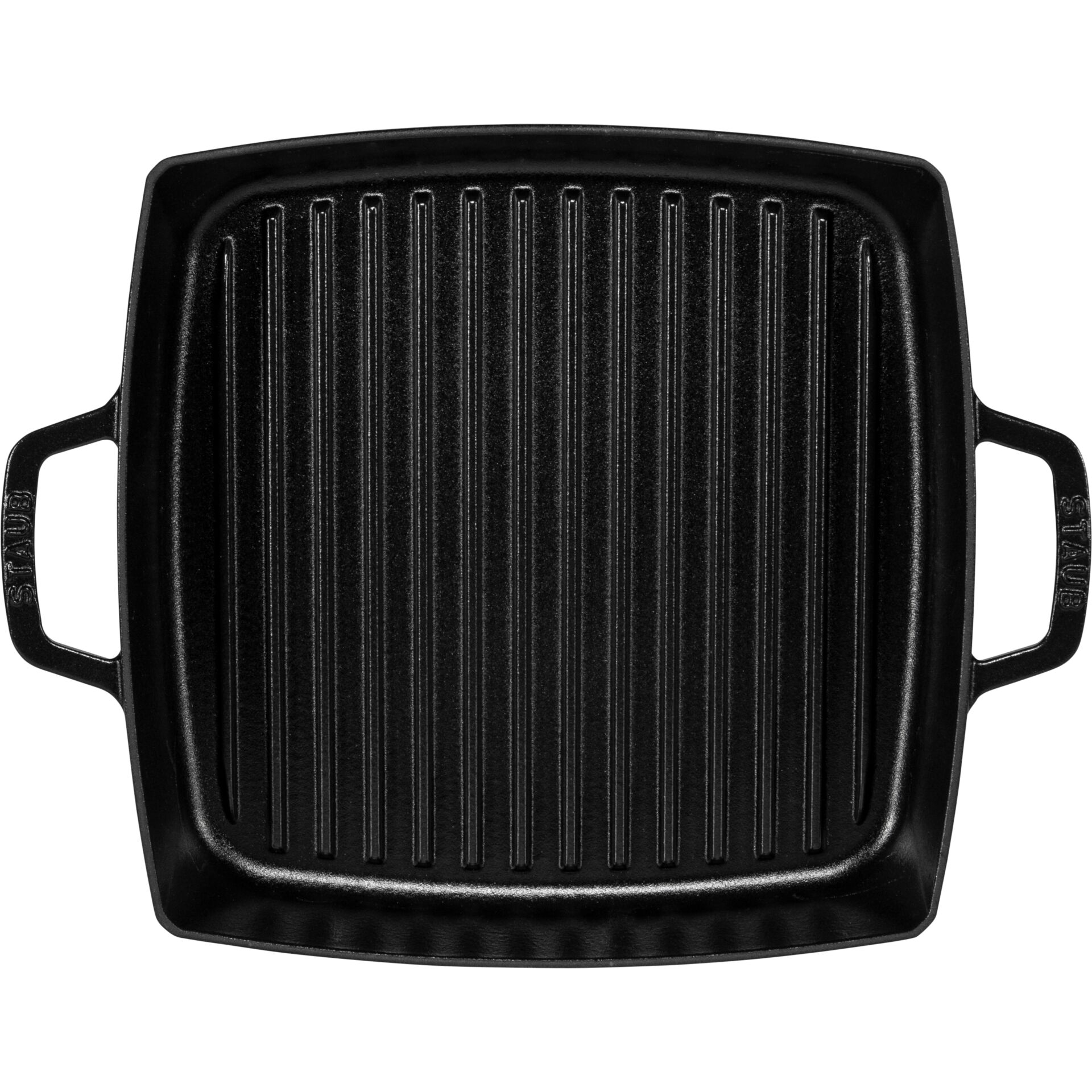 Grillpfanne, Grillplatte, Backofenpfanne, Gusseisen, Grillfläche