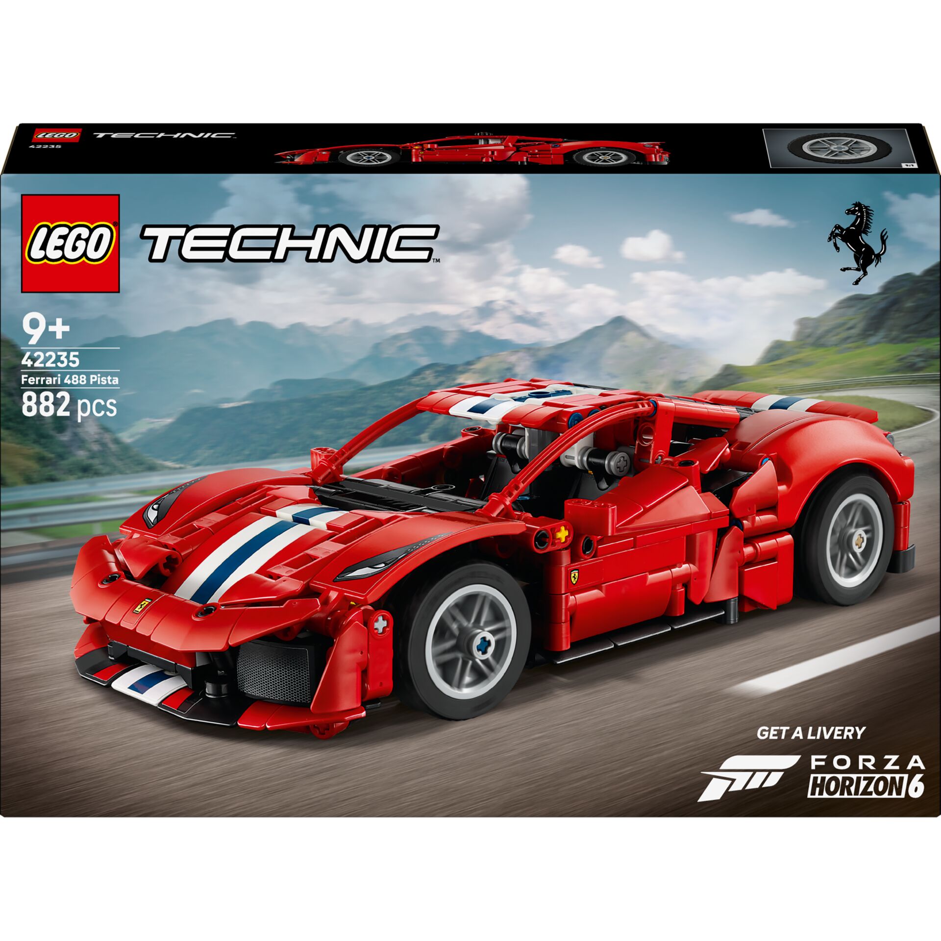 Lego, Technic, Ferrari, Pista, Robustes Modell