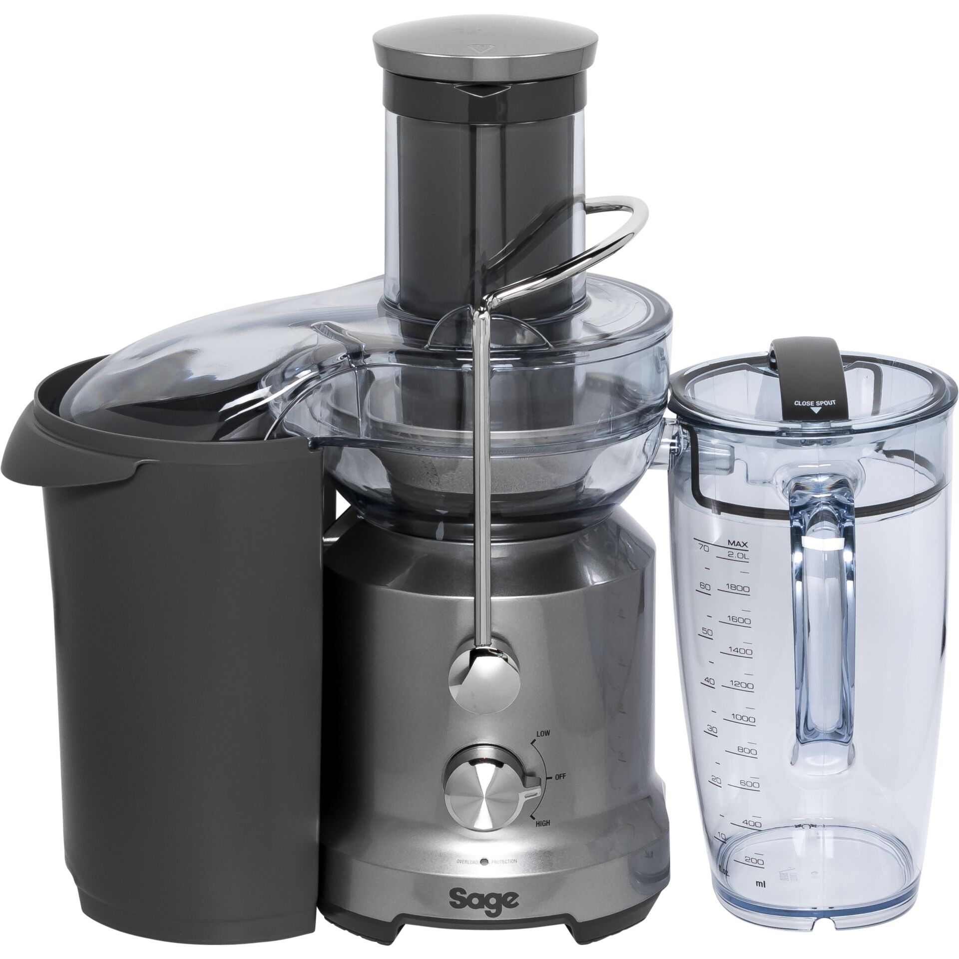 Sage Entsafter Nutri Juicer Cold edelstahl