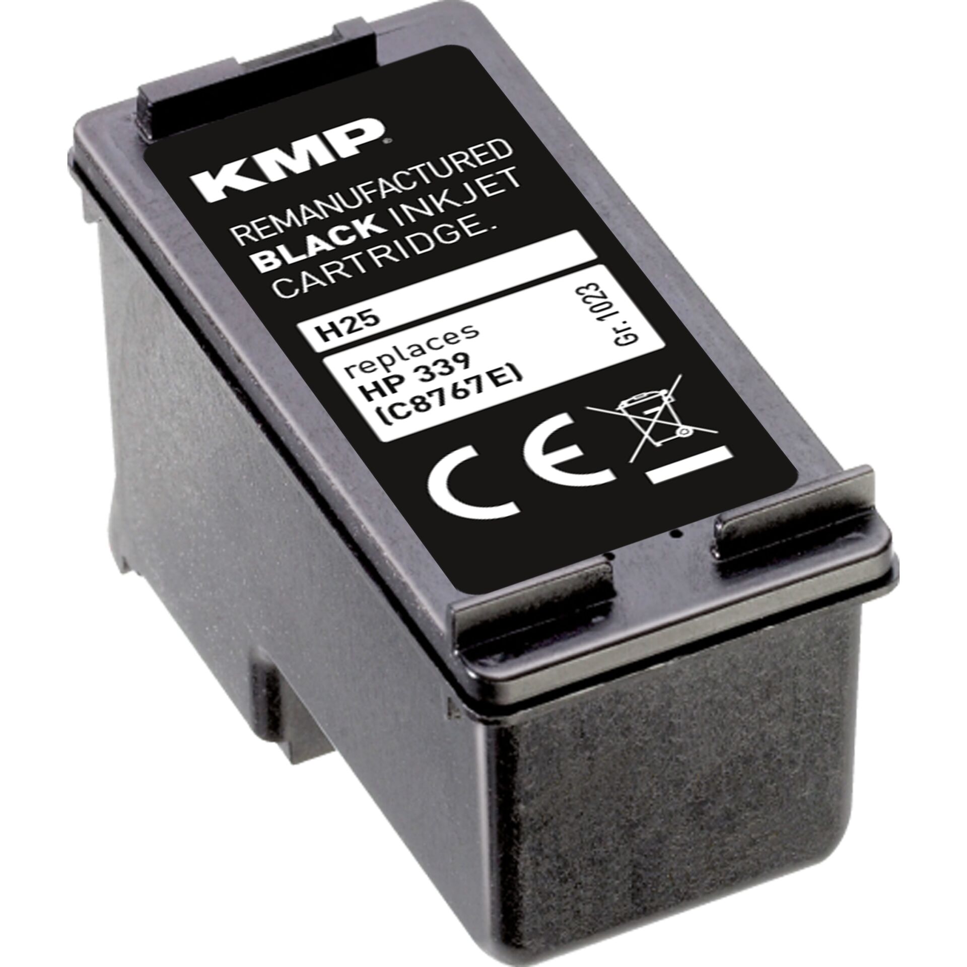 Adapter, Elektronik, Tintenpatrone, HP ersetzt, Schwarz, KMP, Kartuschen-Adapter