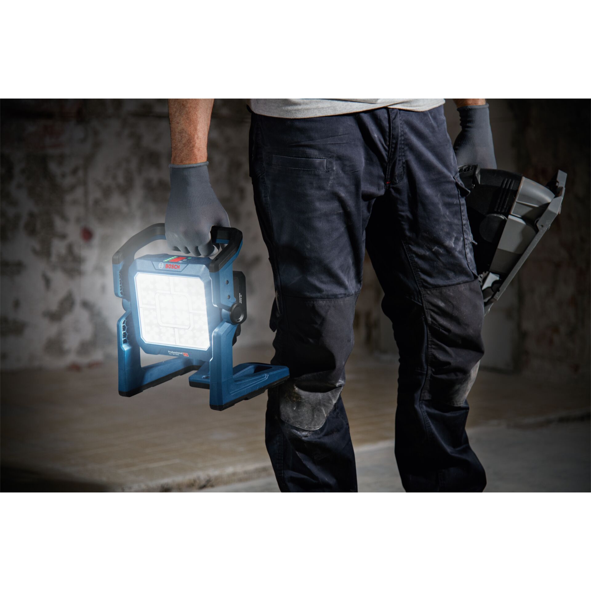 Arbeitslampe, LED-Lampe, Tragbare Leuchte, Bauwerkzeug, Akku-Lampe