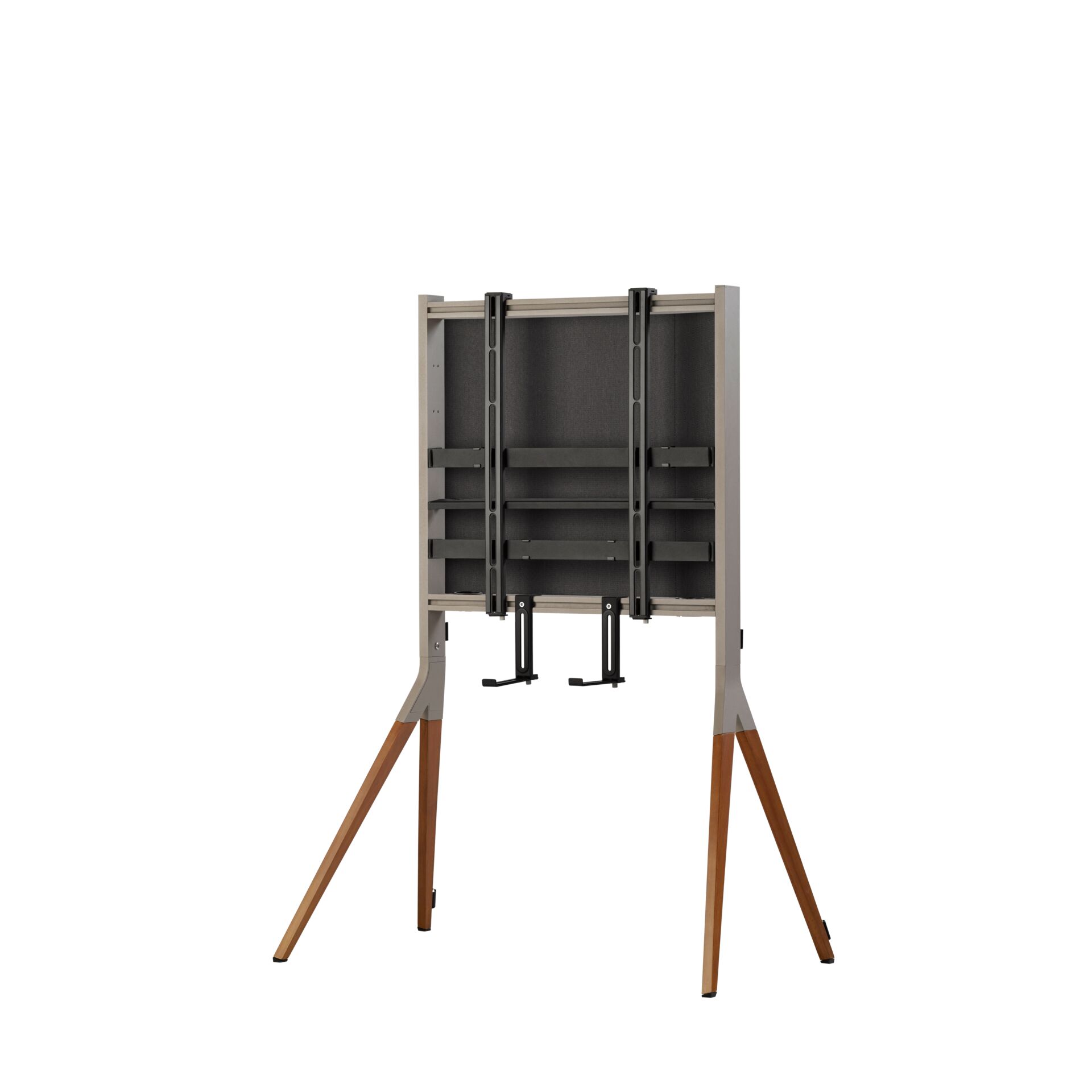 Studio stool, Foldable desk, Workbench frame, Wood legs, Metal hardware