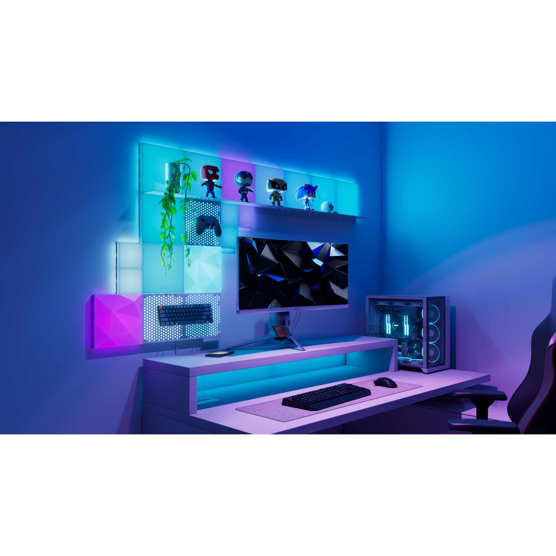 Tabelle, Computer-Hardware, Überwachen, Bildschirm, Schreibtisch