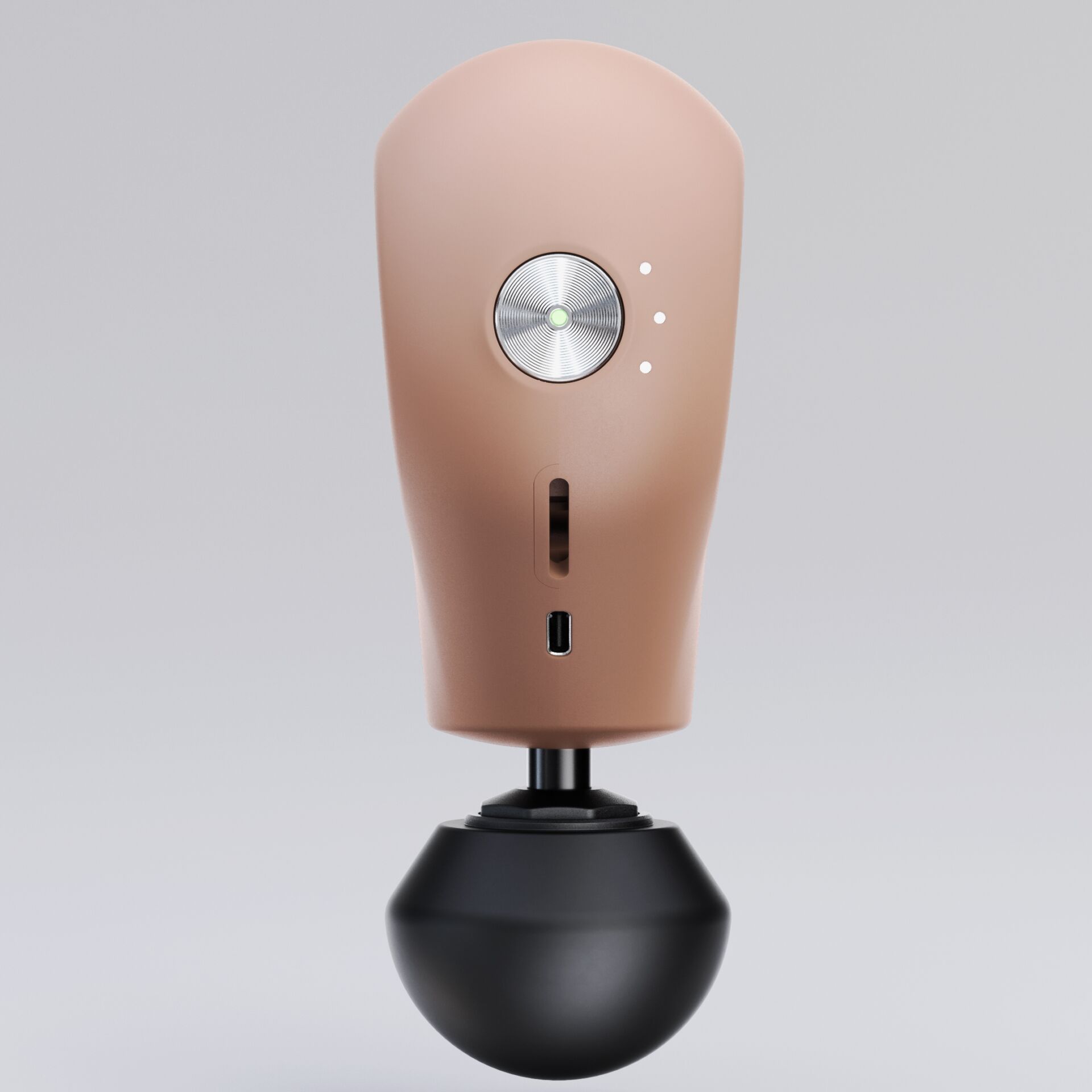 Scheinwerfer, Lampenaufsatz, Roségold, USB-C, Schwarz