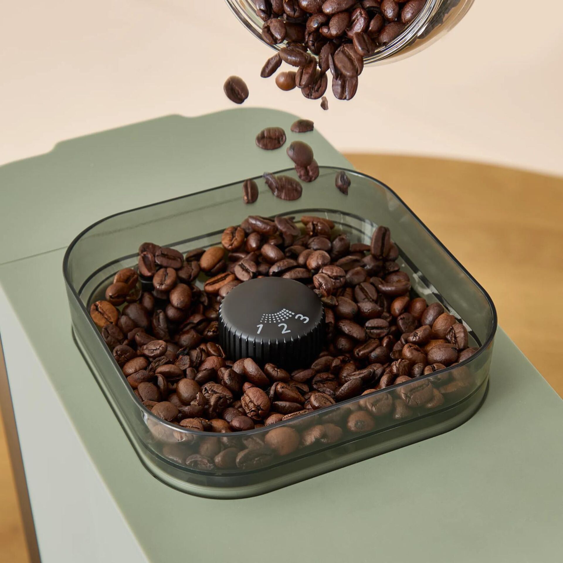 Kaffee Bohnen, Kaffeemühle, Kaffeemaschine, Kaffeebohnen, Brühwerk
