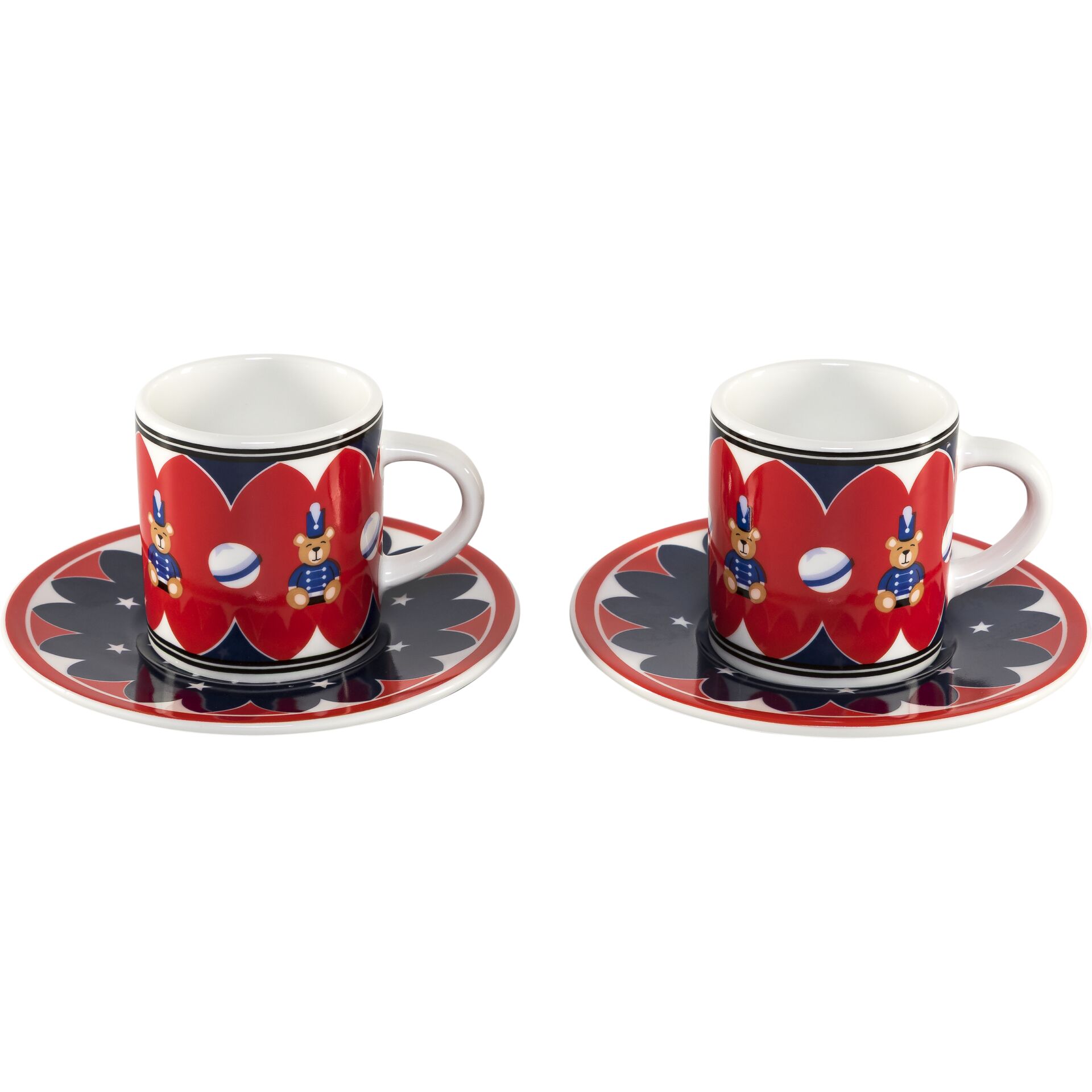 Bialetti Set 2 Tassen inkl.  Untertassen Joyful Memories
