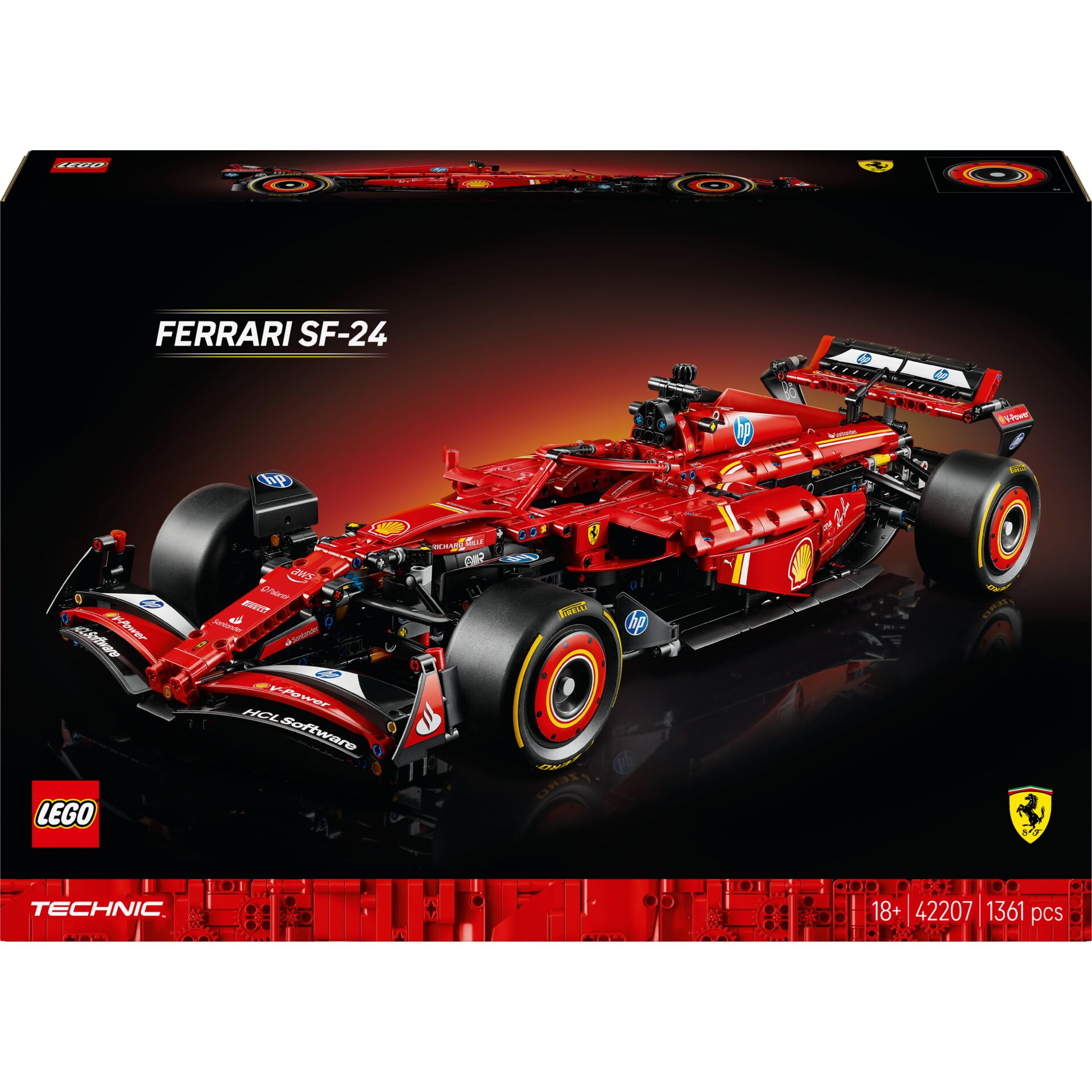 LEGO Technic 42207  Ferrari SF-24 F1 Rennauto