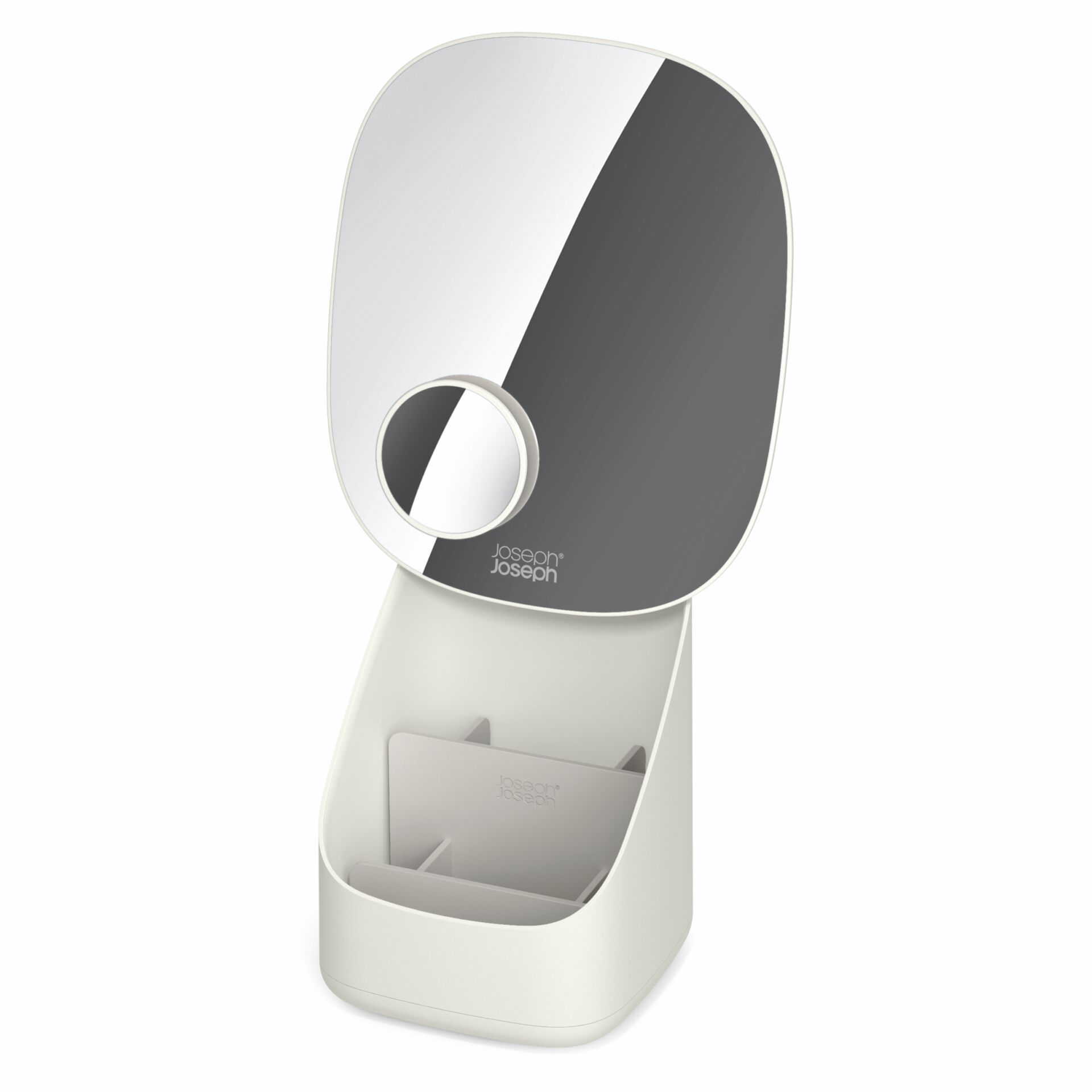 Joseph Joseph Viva Standspiegel Kosmetik-Organizer, beige Elektronik, Handy, Telefon