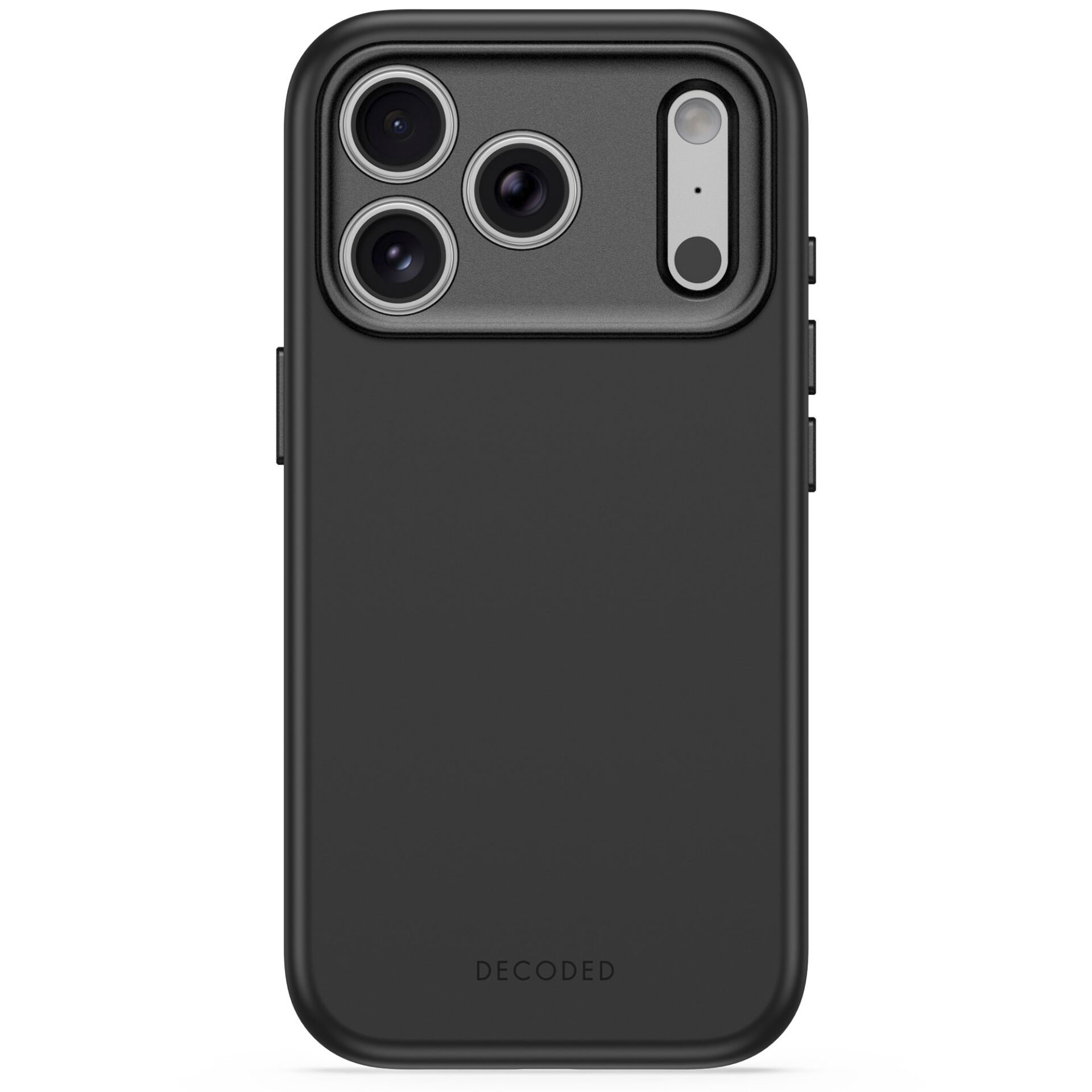 Hülle für Smartphone, Backcover, Kameraausschnitt Dreifach, Schwarz, schlankes Case