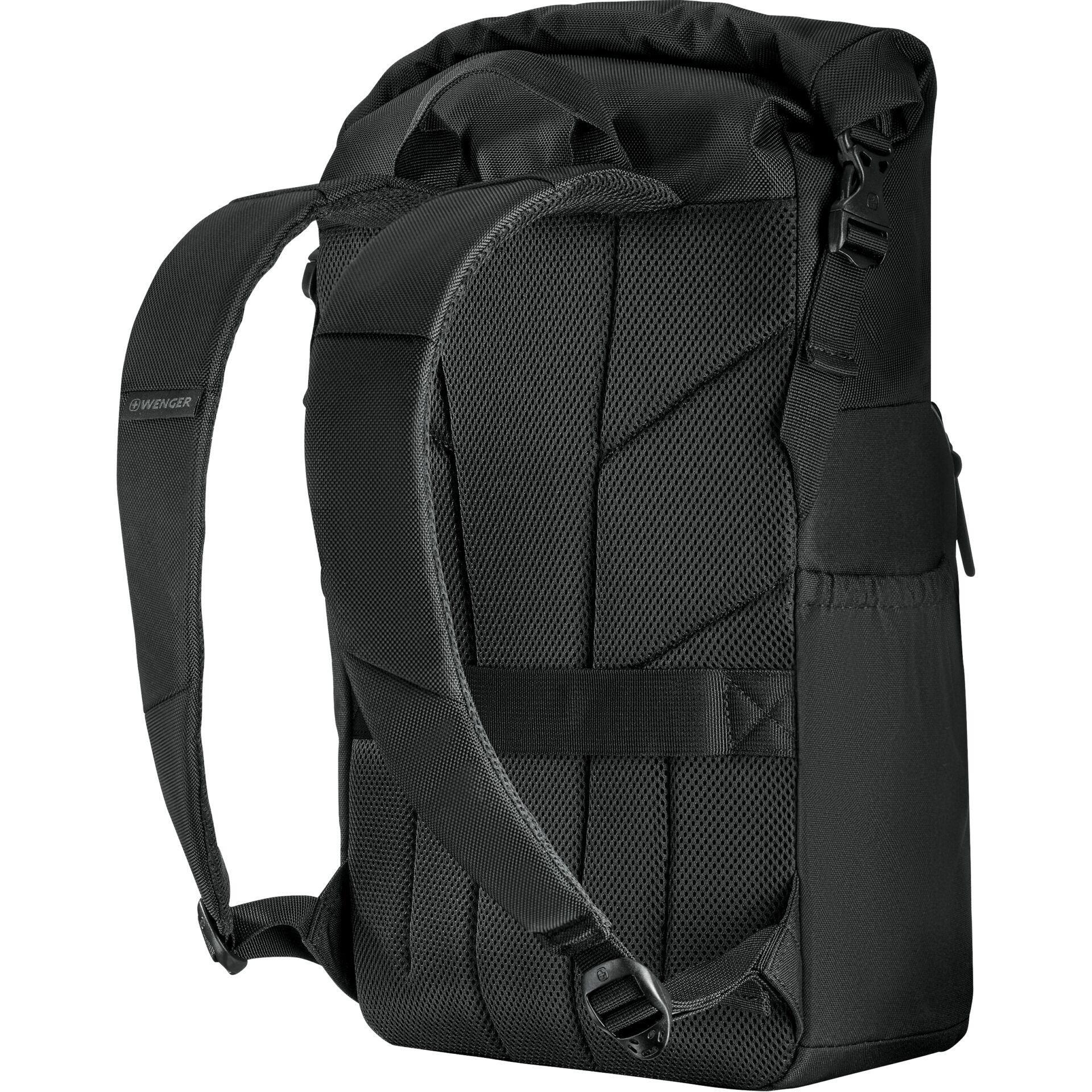 Rucksack, Laptop-Tasche, Schultergurt, Mesh-Back, Wenger-Logo