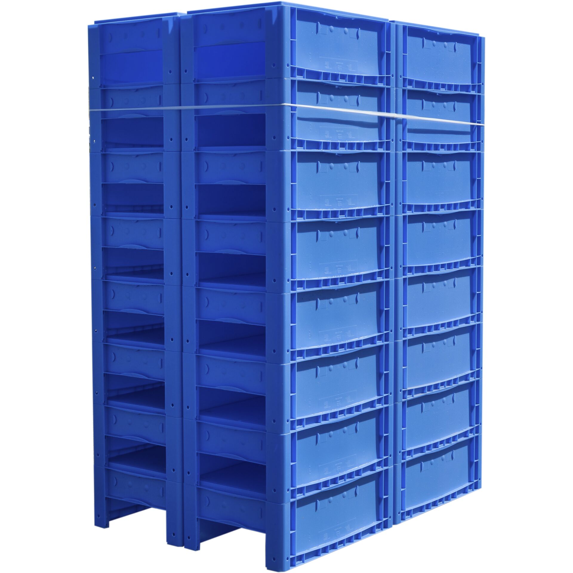 32x BITO Euro-Stapelbehälter XL  600x400x220mm blau 64224 B-Ware