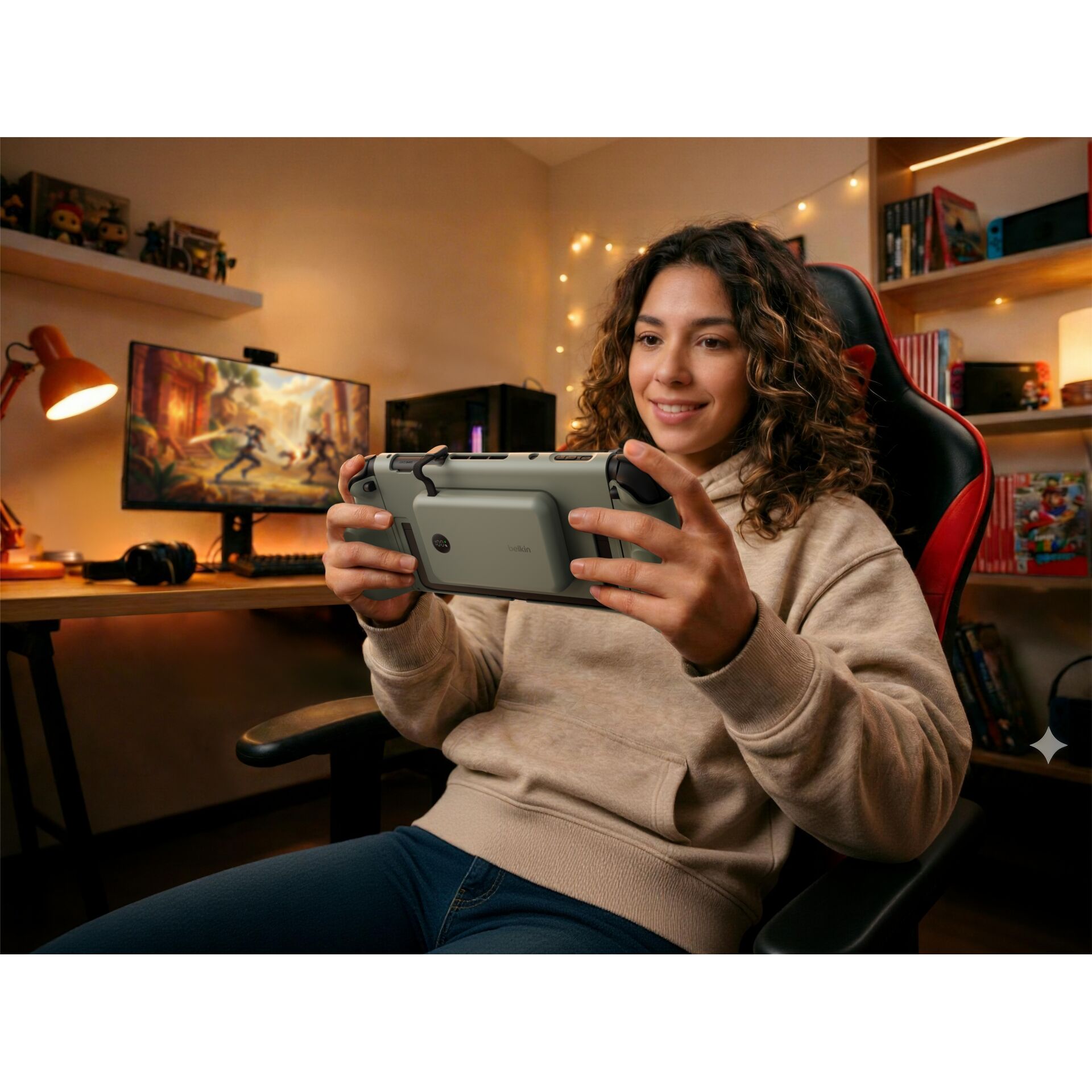 gaming, handheld, controller, konsole, hülle