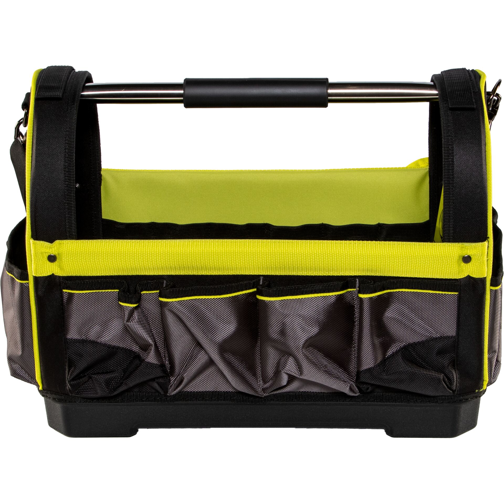 Werkzeugtasche, Aufbewahrung, Klapptasche, Fächer, Gelb Schwarz