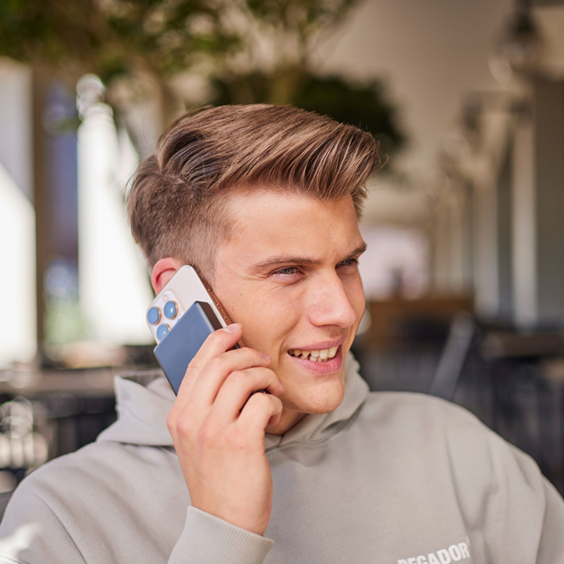 Person, Kopf, Gesicht, Handy, Telefon