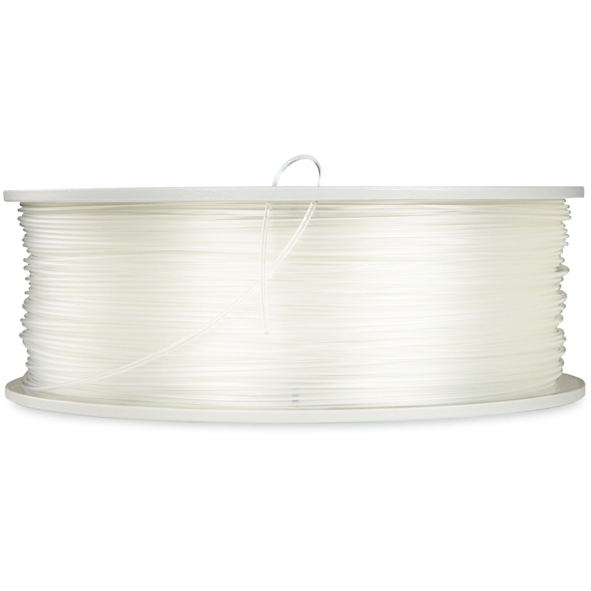 Garn, Kabel, Spule, Kunststoff, weiß