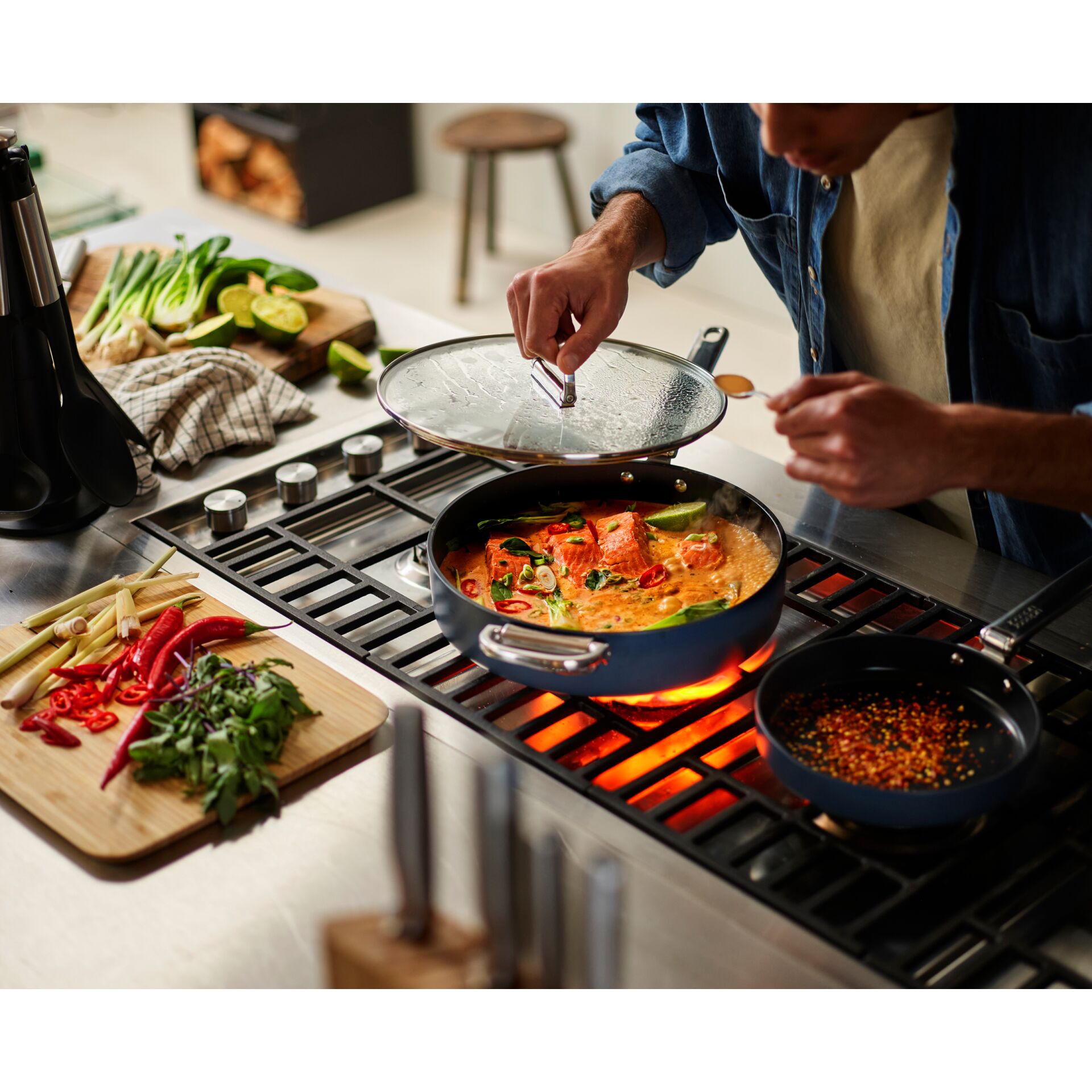 Kochfeld, Erwachsener, Männlich, Mann, Person