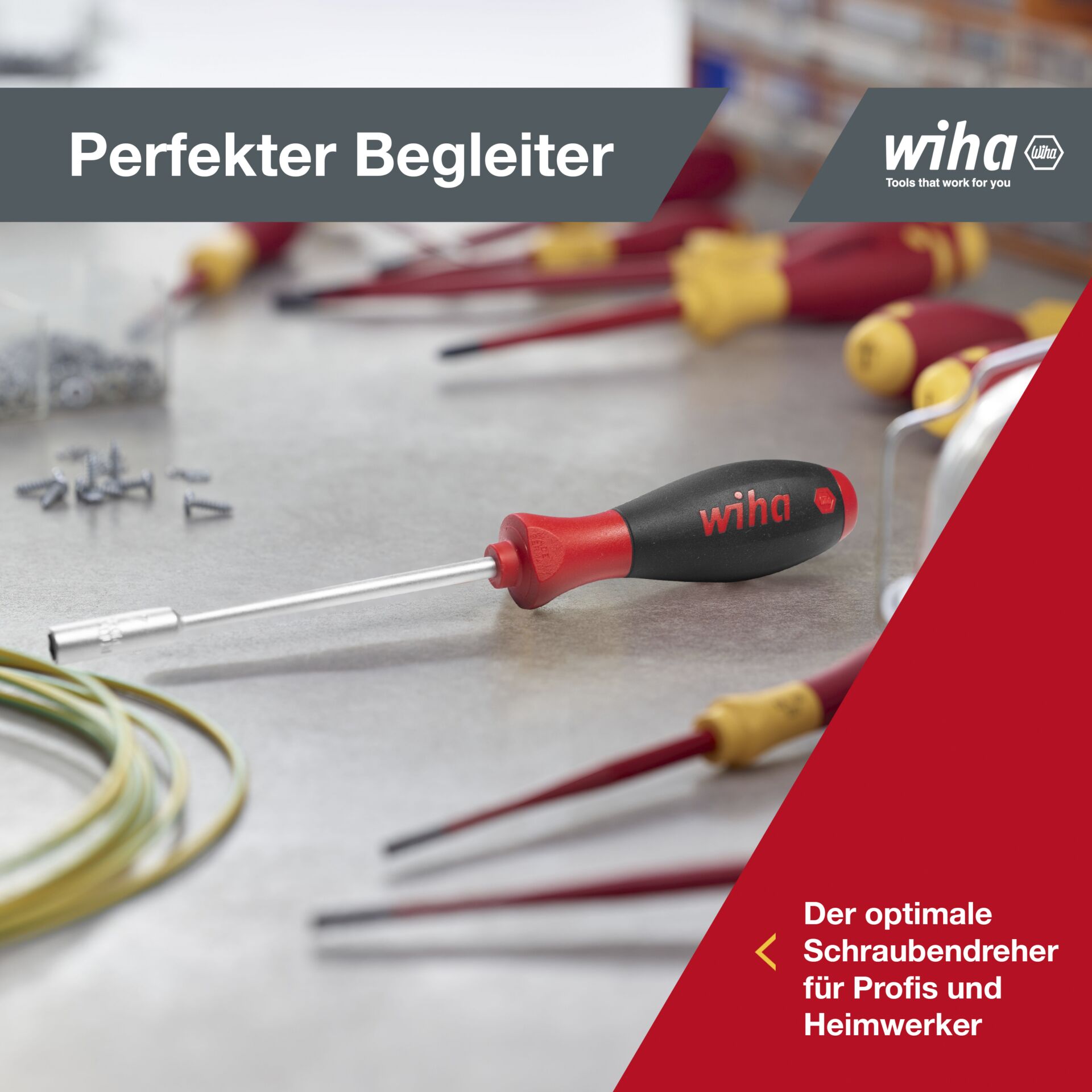 Gerät, Schraubenzieher, Werkzeug