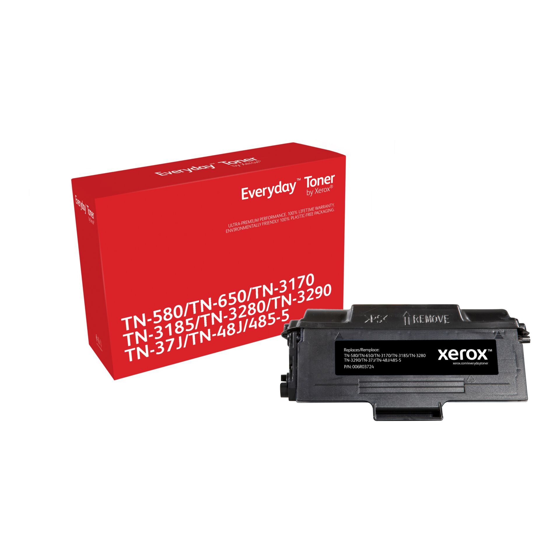 Xerox Everyday Black Toner  ers. Brother TN-3280