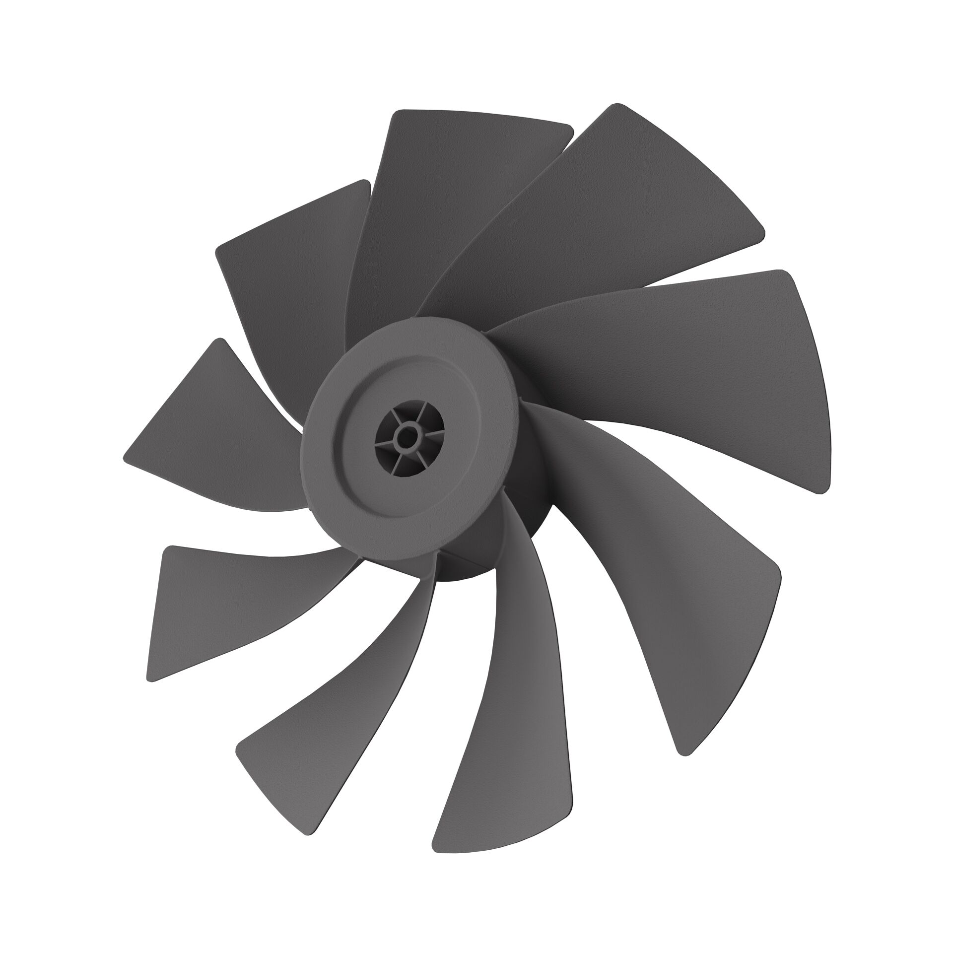 propeller, Fan-Blade, Impeller, Kunststoff, Grau