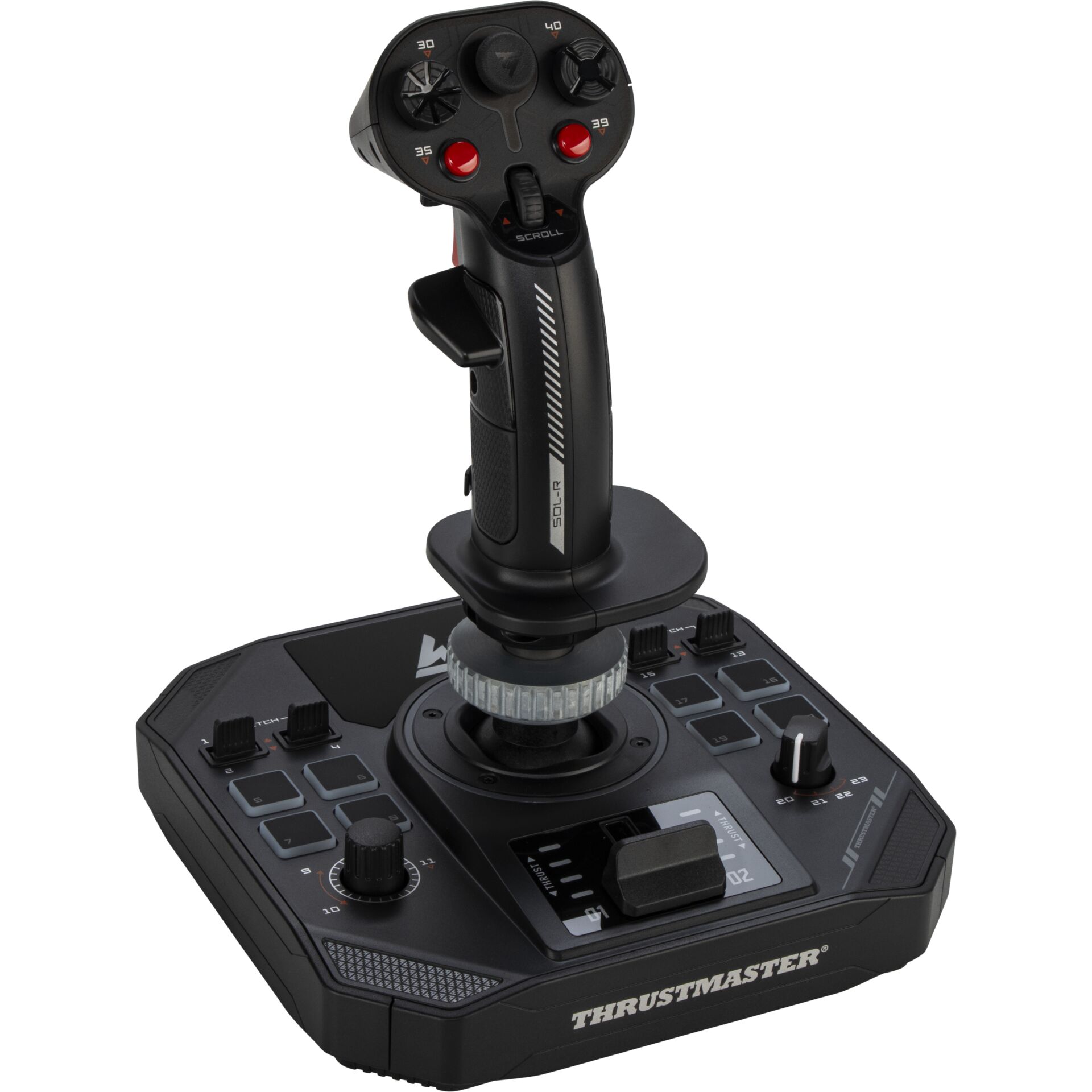Joystick, Gaming, Throttle, Controller, Daumenrad