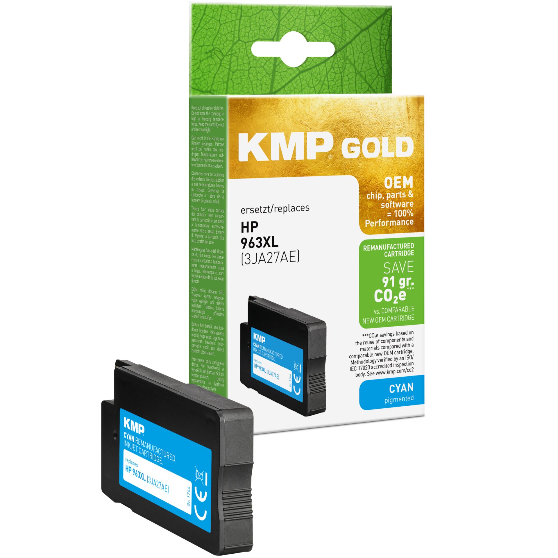 Adapter, Elektronik, Hardware, Computerausrüstung, Modem, KMP-Gold, Tintenpatrone, Cyan, Druckerzubehör, HP-Kompatibel