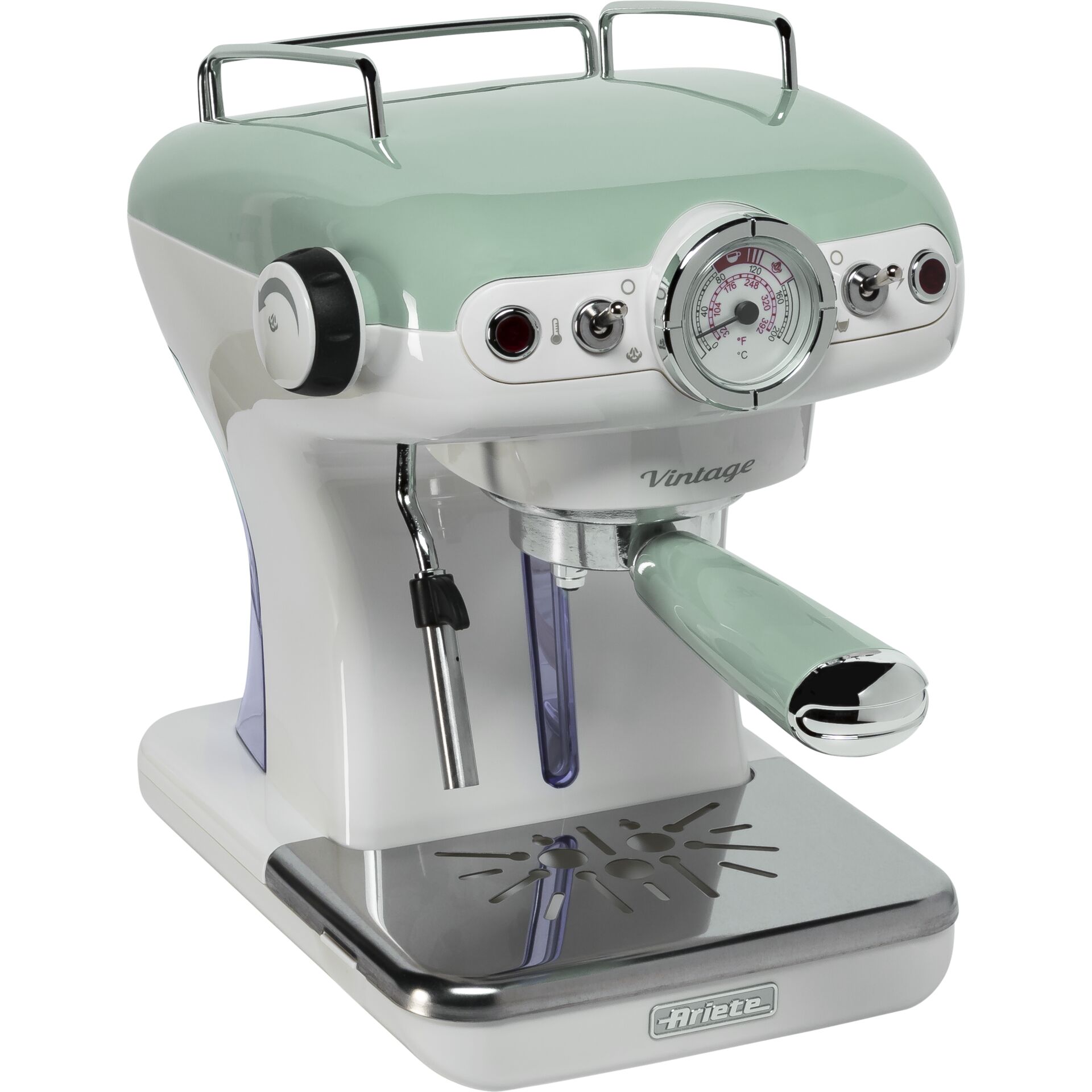 Ariete Vintage Espresso Maschine, grün Pokal, Gerät, Fön, Elektrisches Gerät