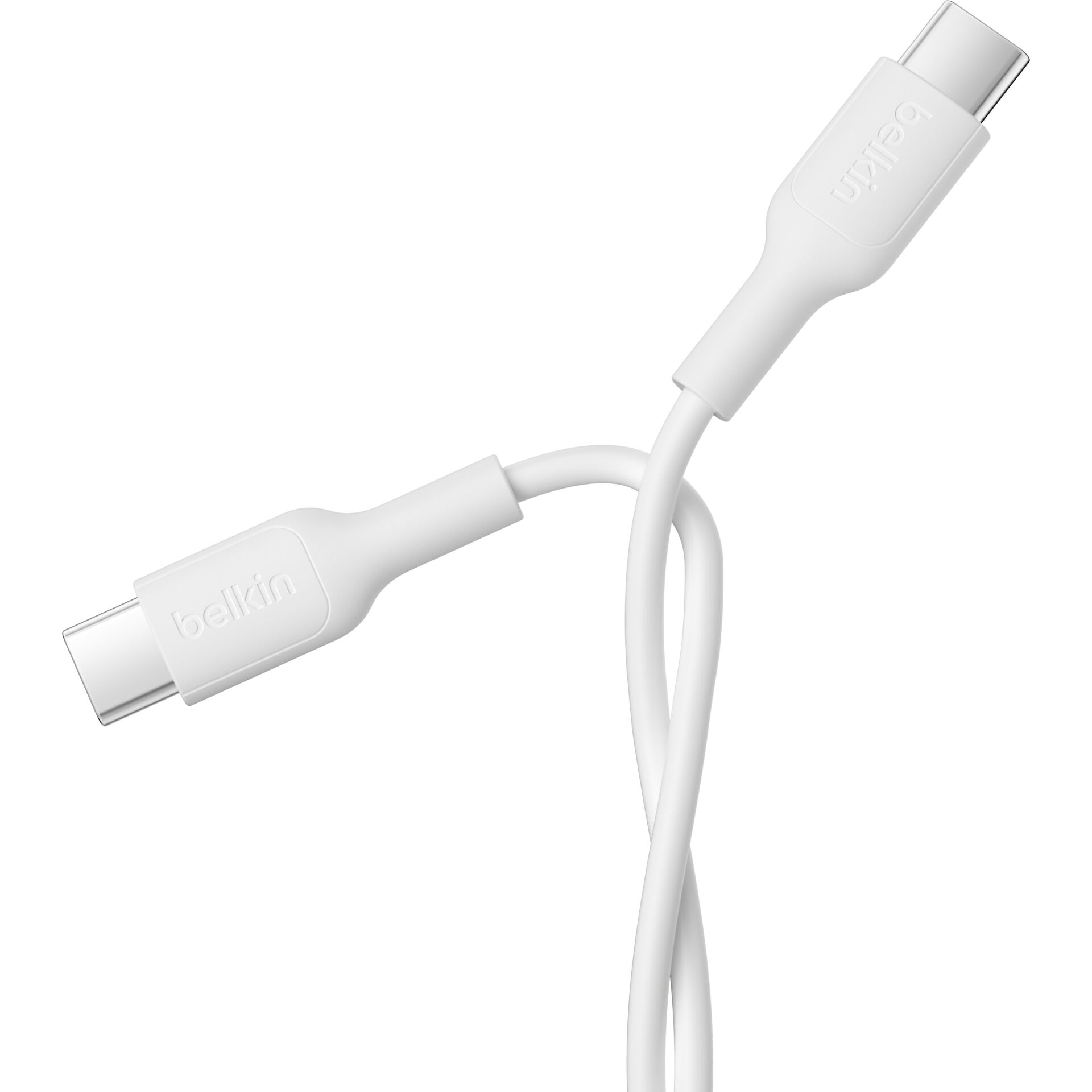 USB-C zu USB-C Kabel, weißes Kabel, belkin, Ladekabel, Datenkabel