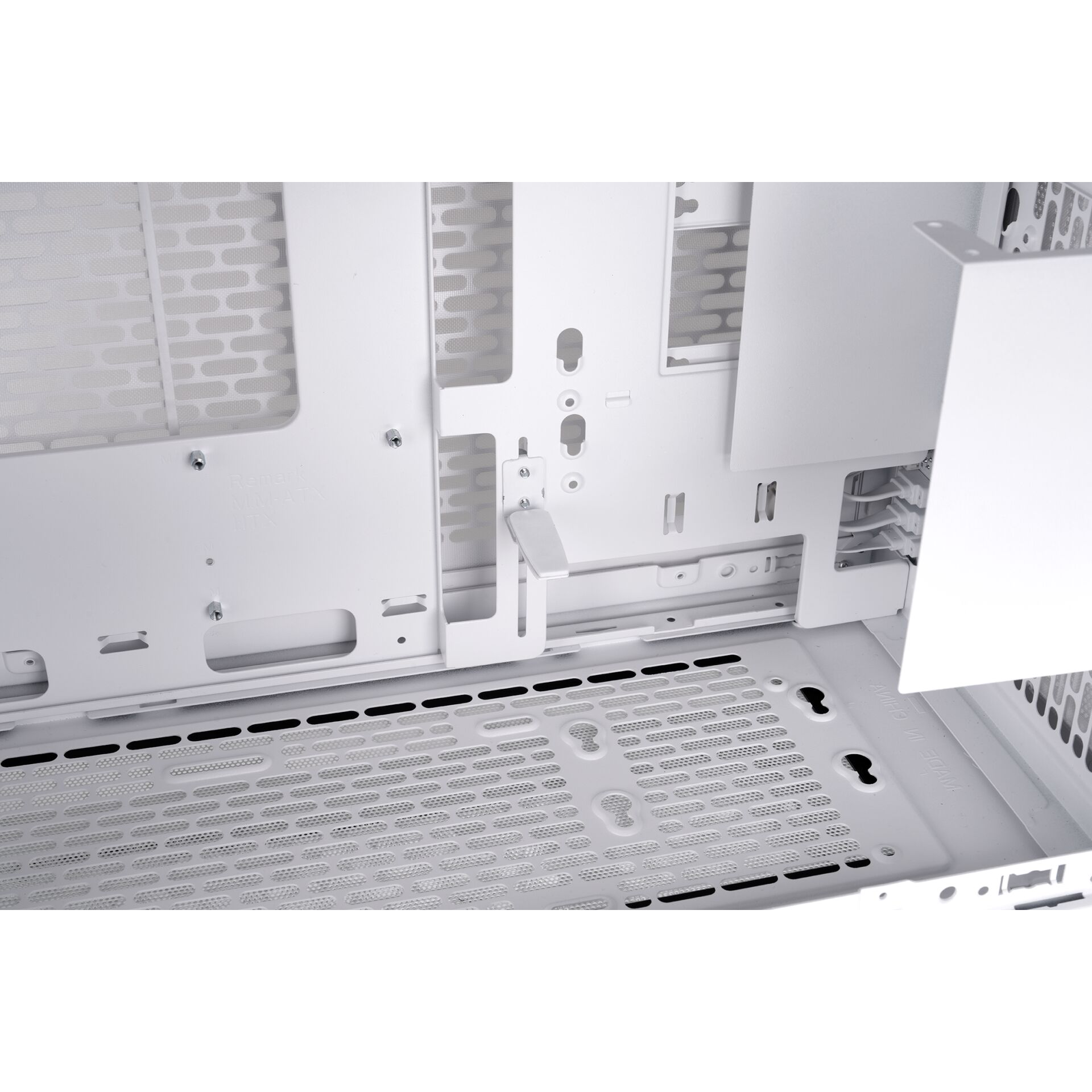 PC-Gehäuse, Servergehäuse, Metallrahmen, Staubfilter, Laufwerks-Schacht