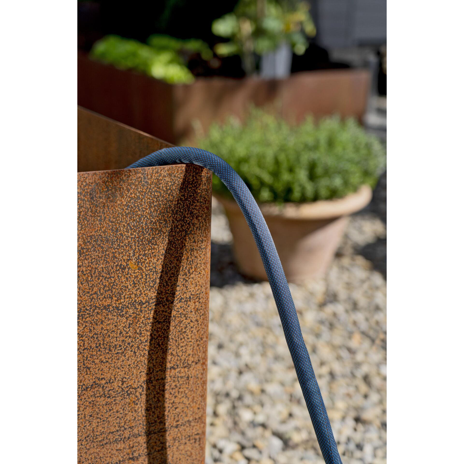 Topfpflanze, Töpferei, Schlauch, Straße, Innenarchitektur