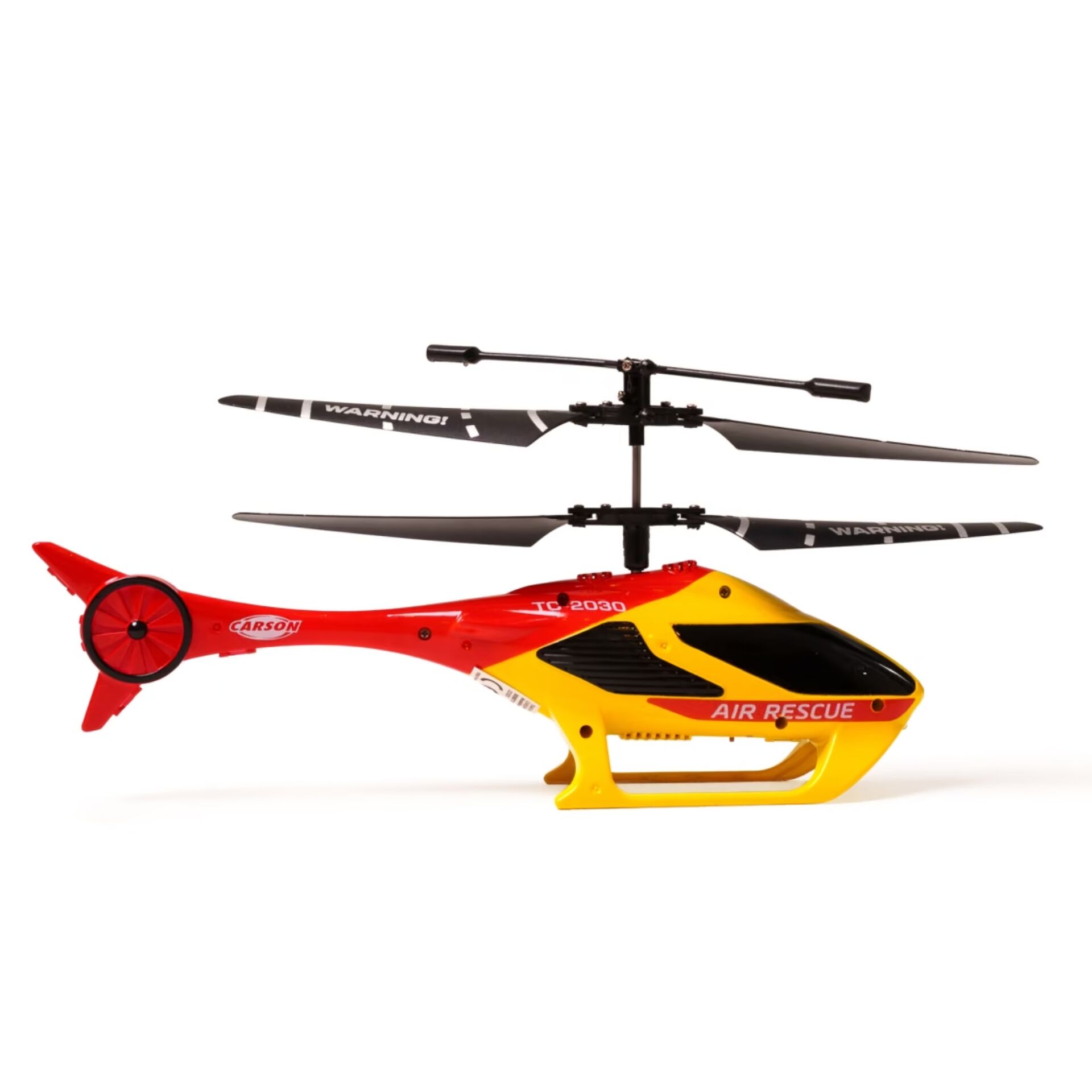 Hubschrauber, RC-Hubschrauber, Ferngesteuertes Modell, Rot-Gelb, Luftrettung