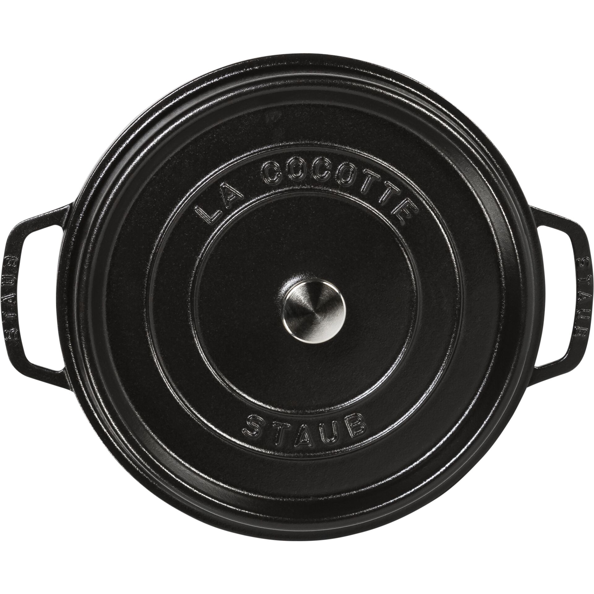 Gusseisen-Topf, Kochtopf, Schmortopf, Gusseisen, Deckelknopf