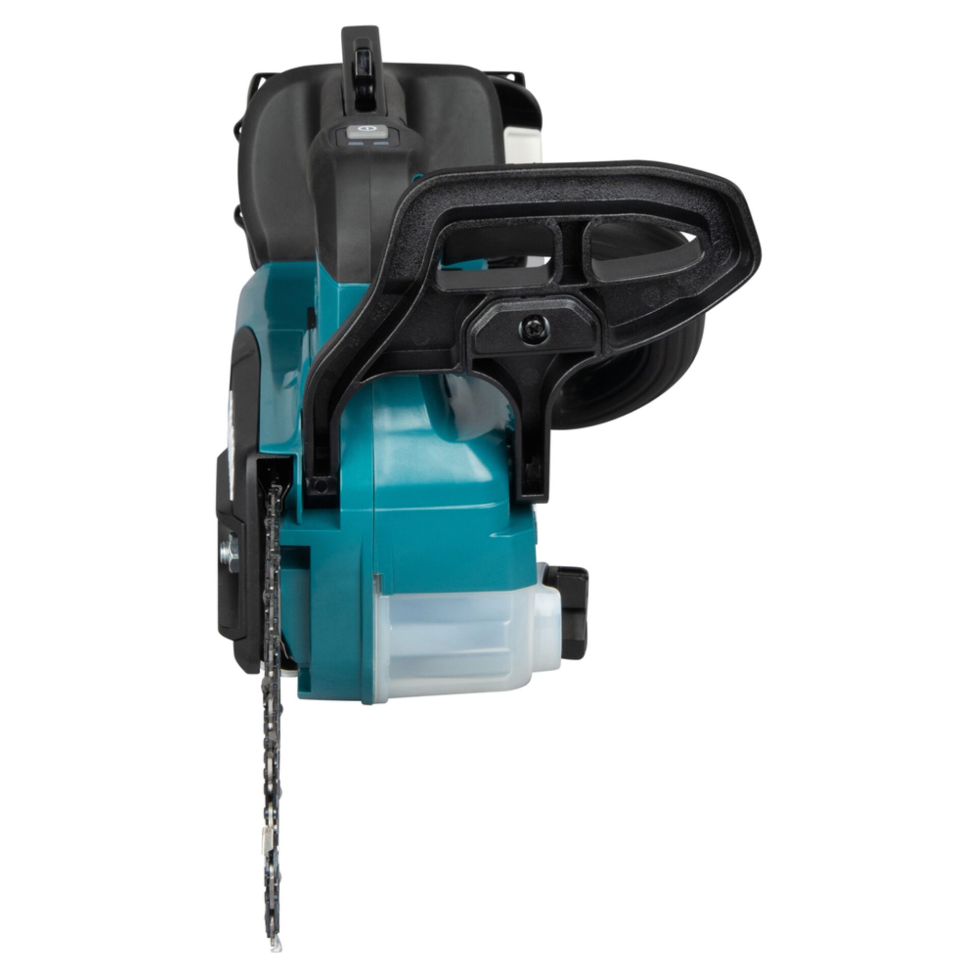 Kettensäge, Mini-Motorsäge, Teal, Kettenführung, Rucksack-/Schnittschutz