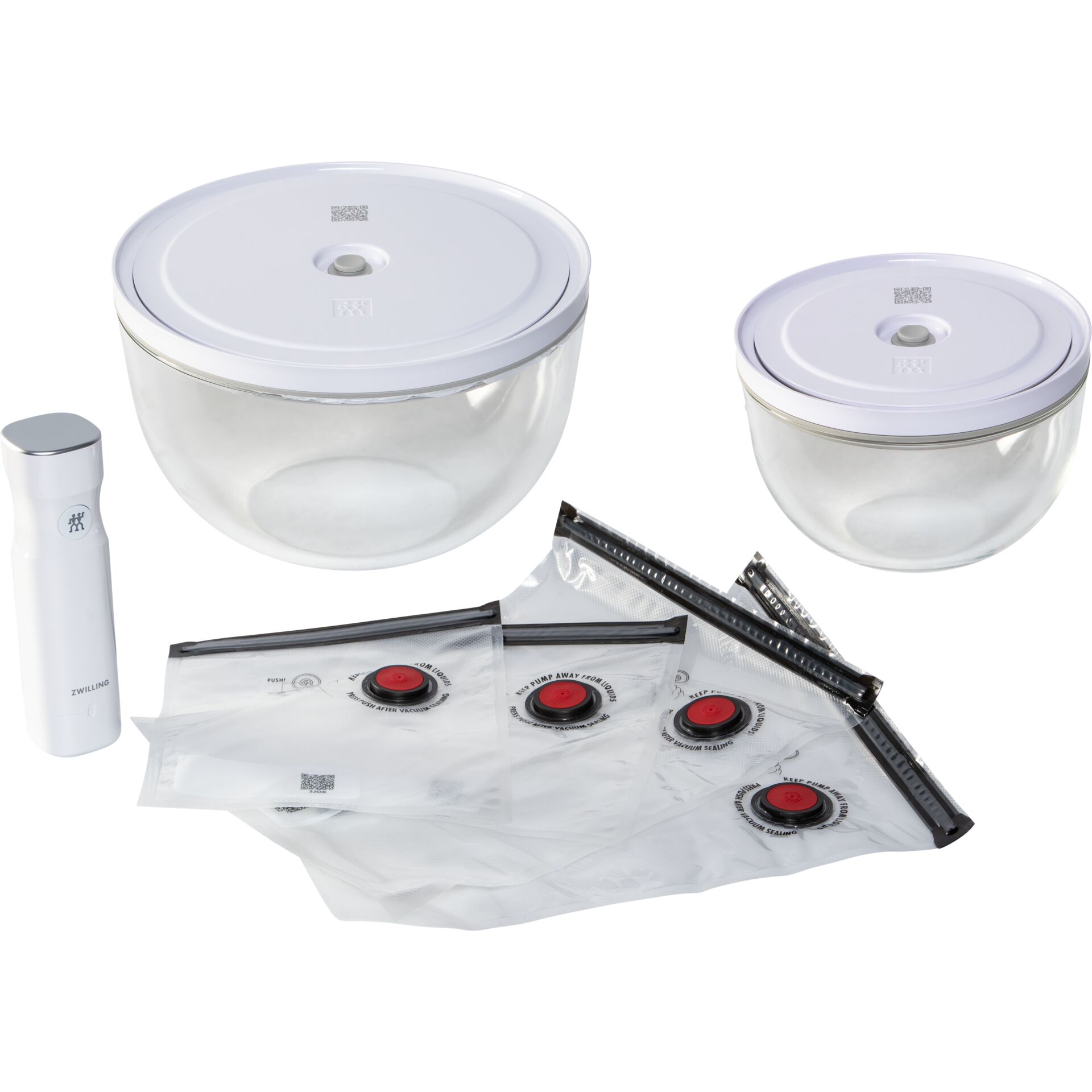 ZWILLING Fresh&Save Bowl Vakuum  Starter-Set 9.tlg. Glas