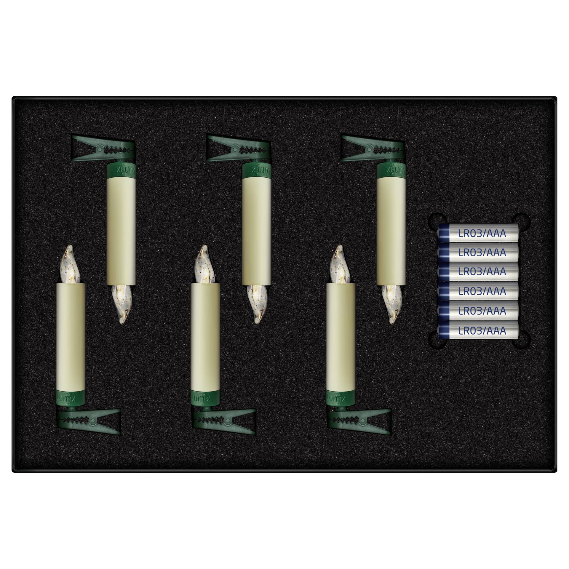 Krinner Lumix Superlight Mini  6er Erweiterungs Set elfenbein