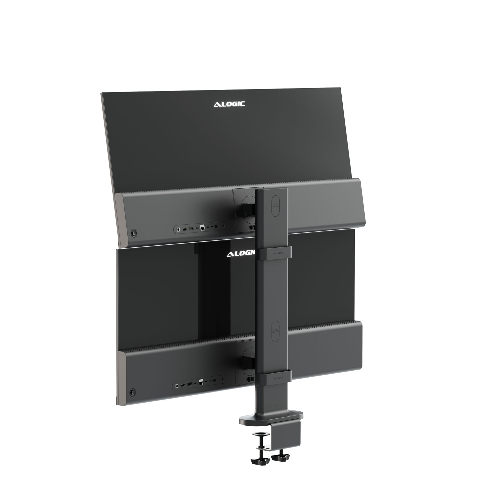 Monitor, Dual, Haltevorrichtung, verstellbar, VESA