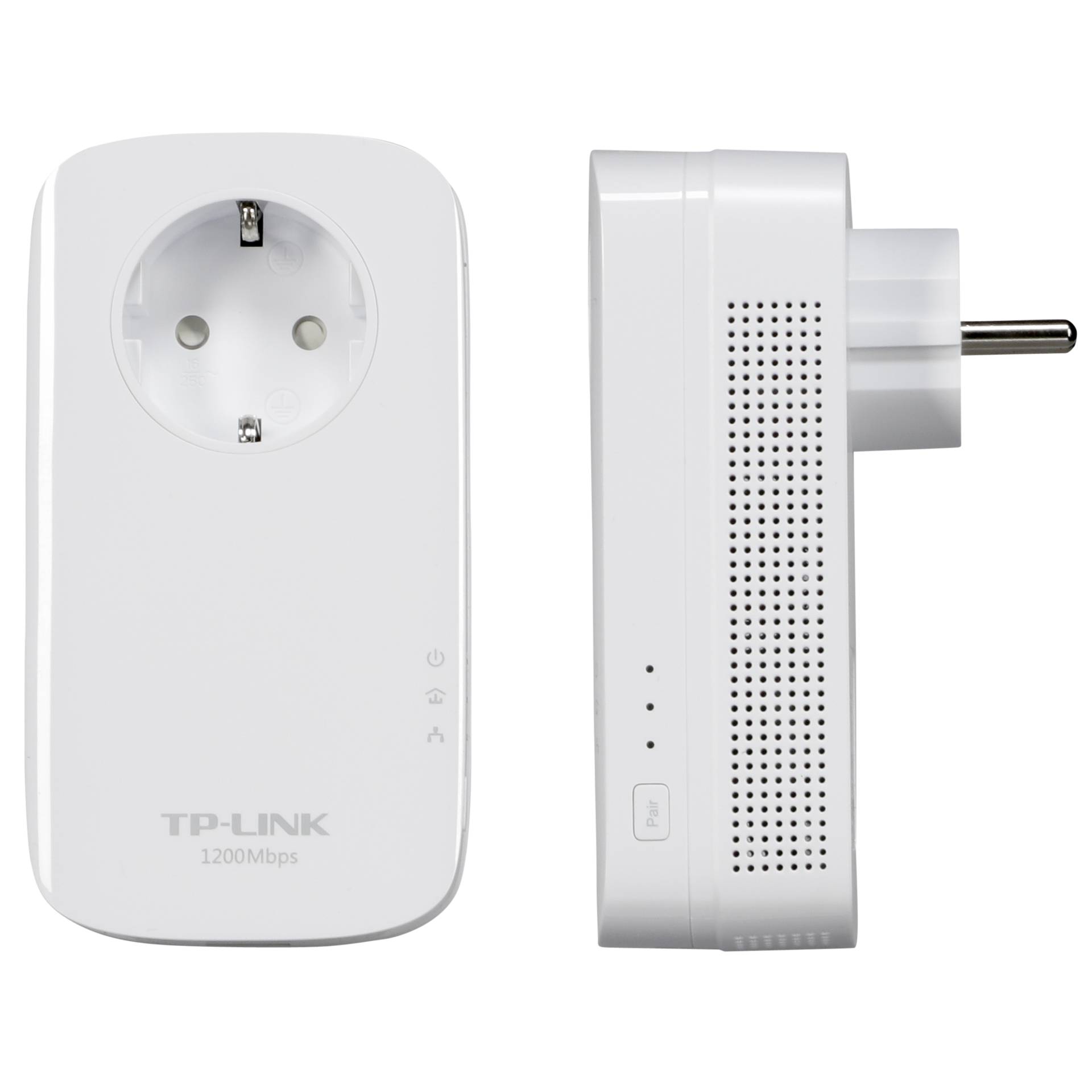 WLAN-Repeater, Plug-in-Gerät, EU-Stecker, 2 Port, TP-Link 1200Mbps