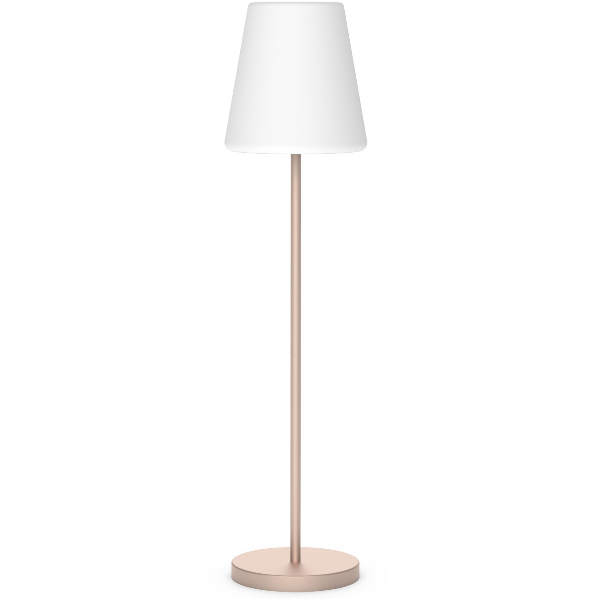 New Garden Lola Slim 180 LED Stehleuchte Rose Gold Lampe, Lampenschirm, Tischlampe