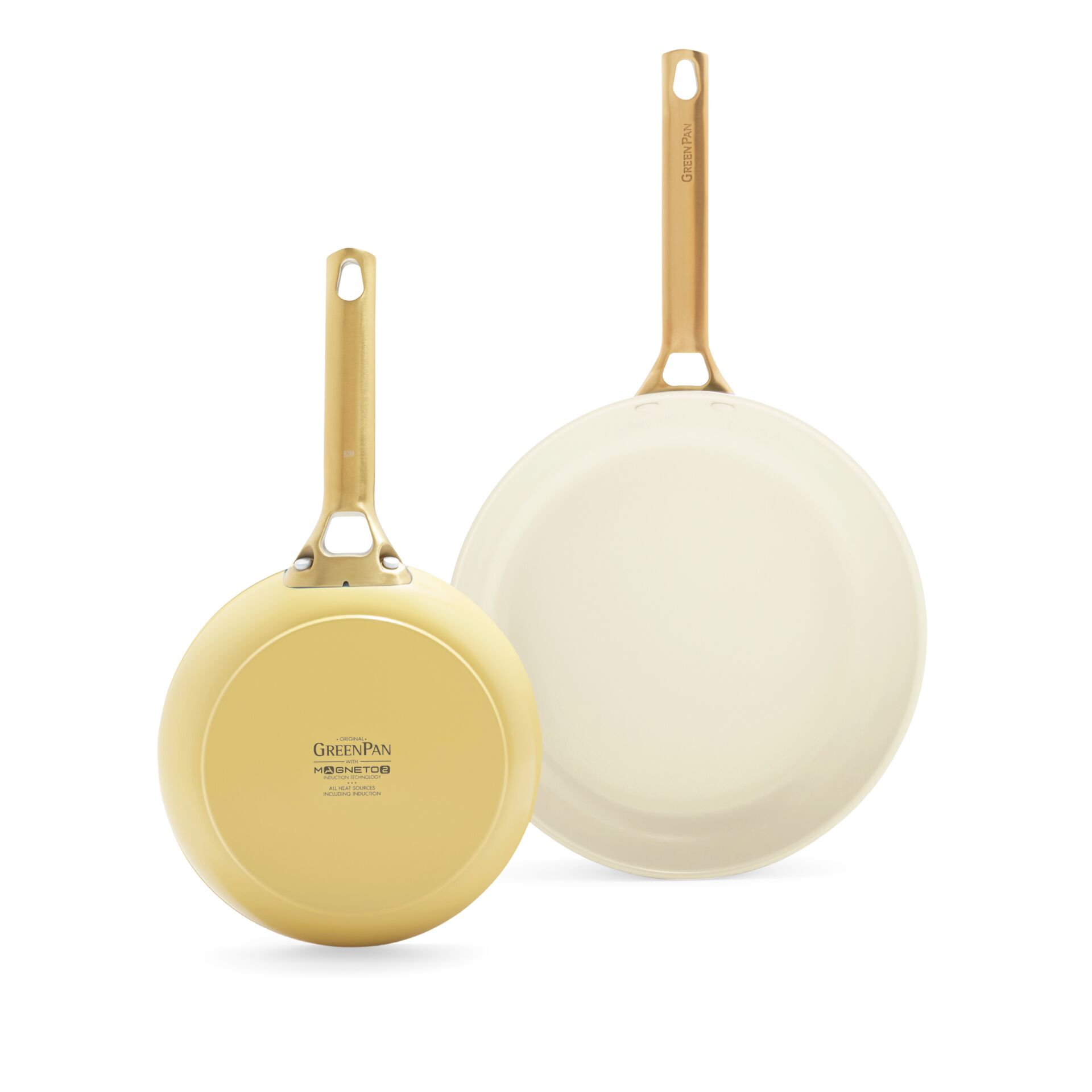 GreenPan Padova Reserve 2Tlg  Bratpfannenset 20+26cm Gelb