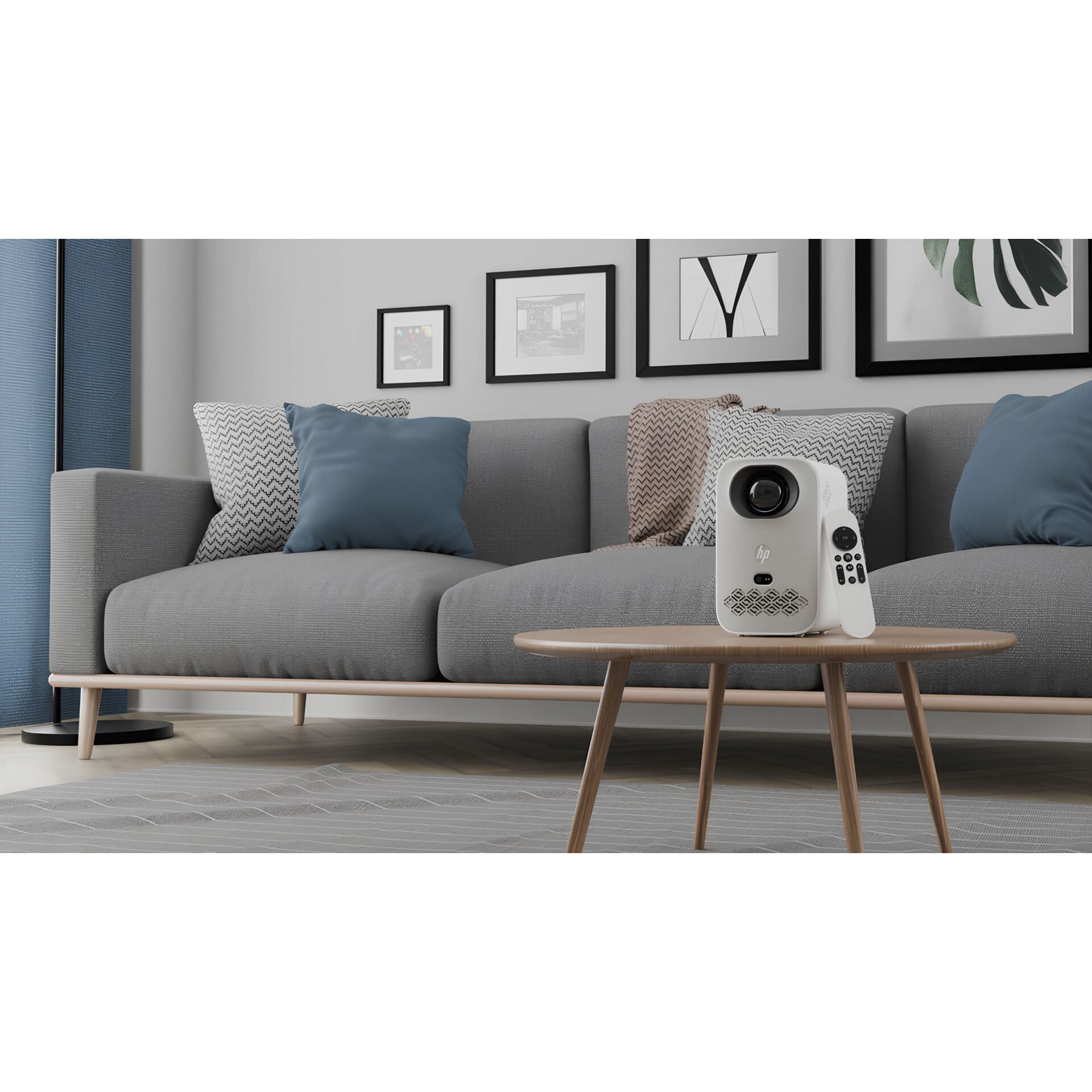 Couch, Kaffeetisch, Tabelle, Kissen, Wohnzimmer