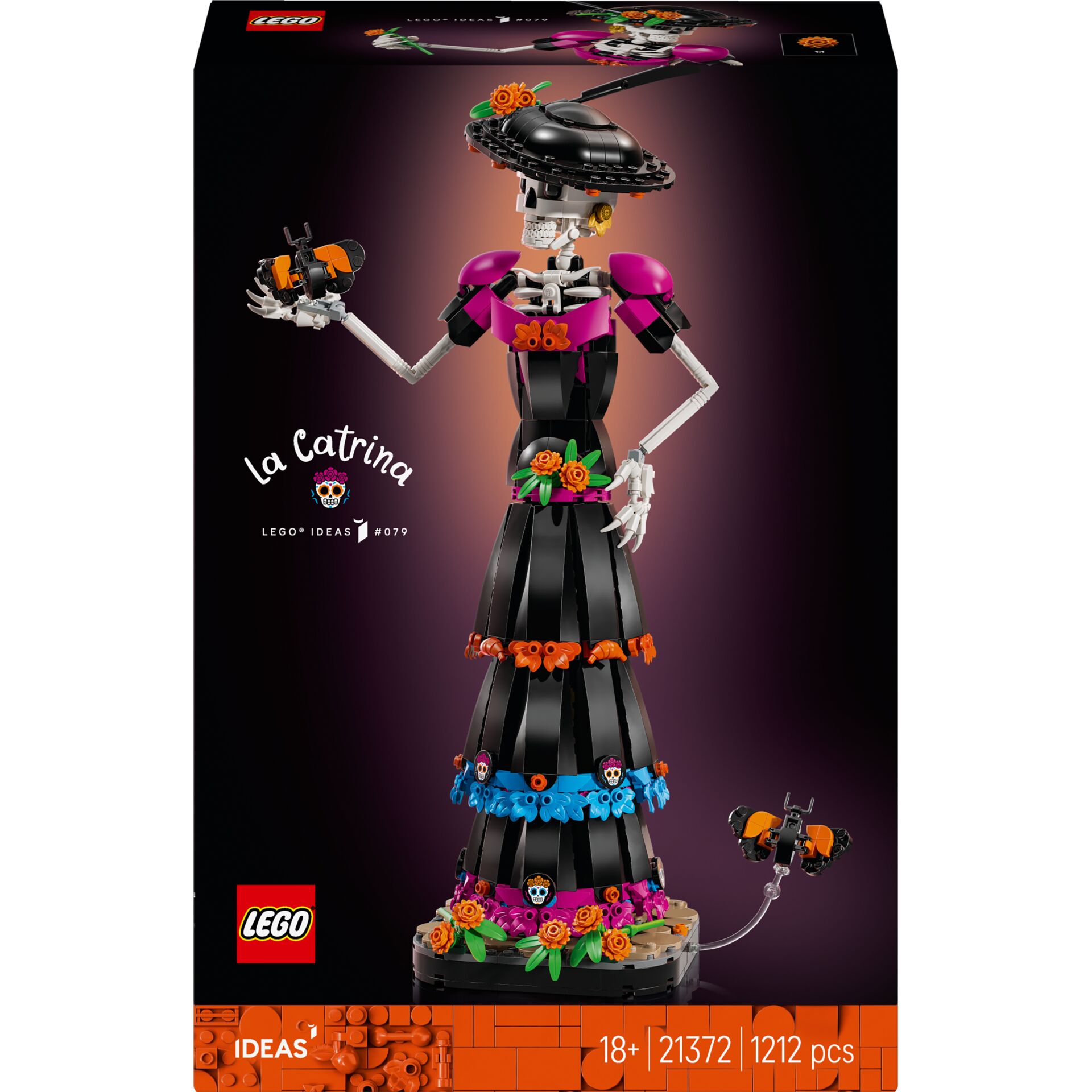 Lego Ideas, Figurenbausatz, Skelett, Französisches Thema, Kathedra