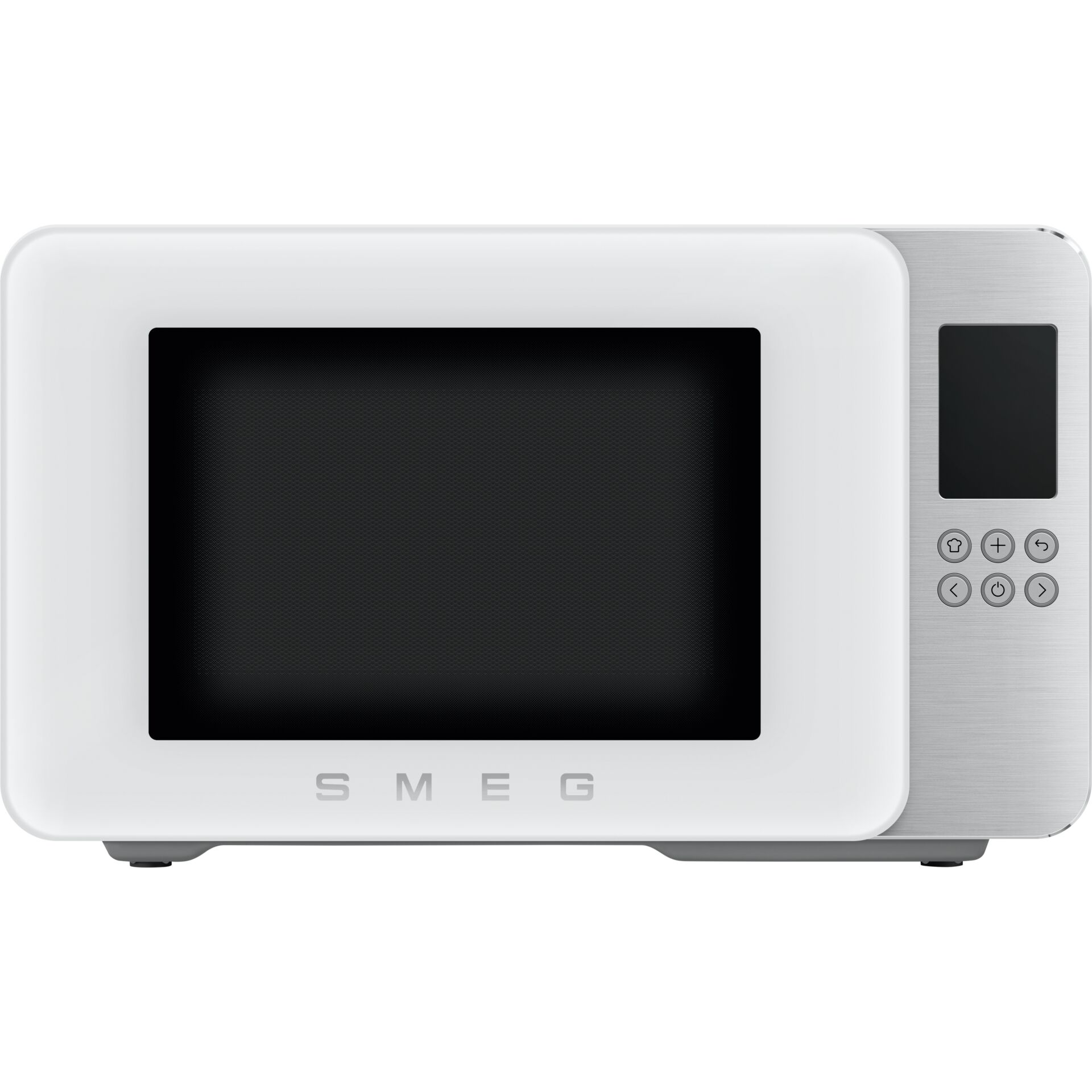 SMEG MOC01WHMEU Kombi-Tisch-  Mikrowelle+Grill, weiß-matt