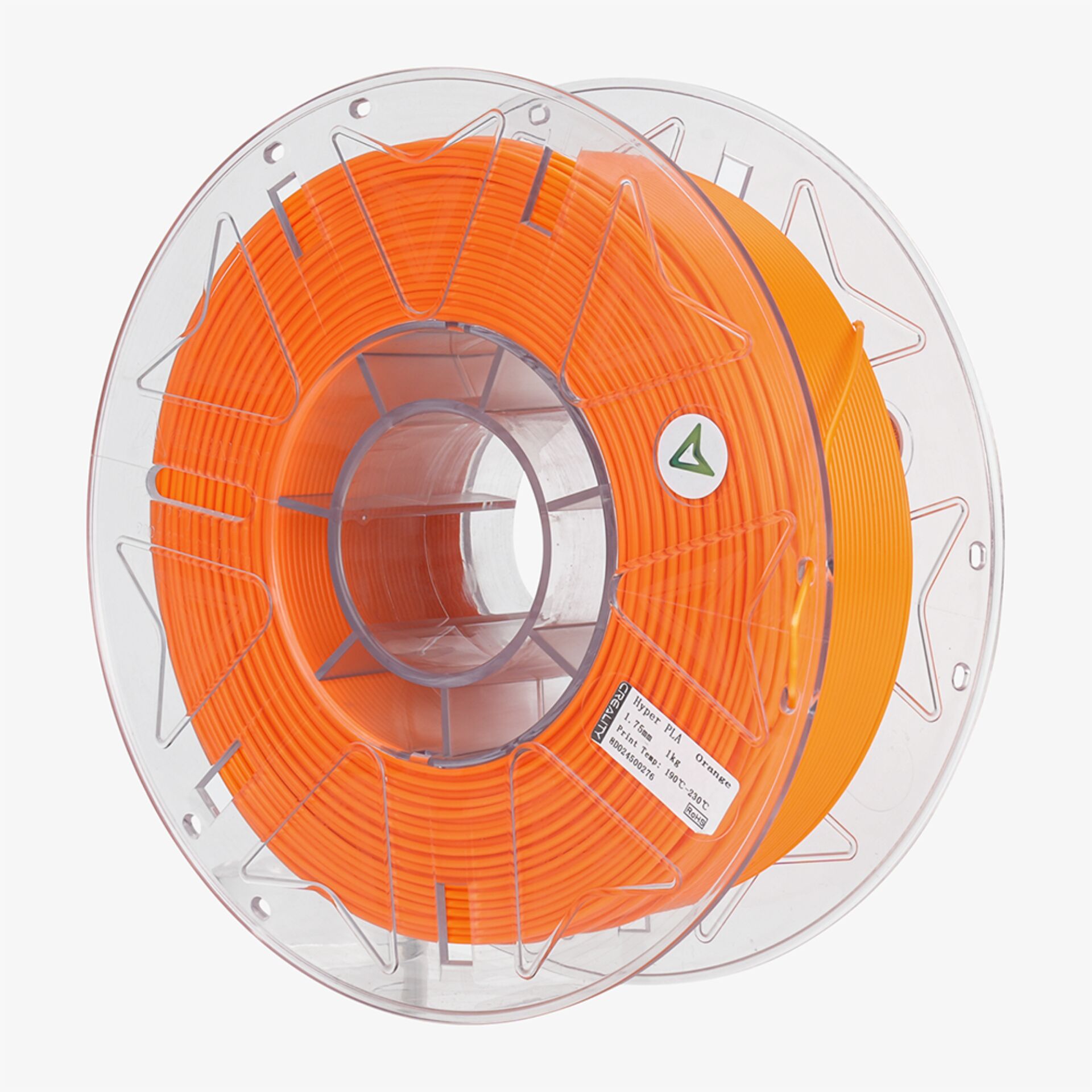 Filament, PLA, orange, Spule, 3D-Druck